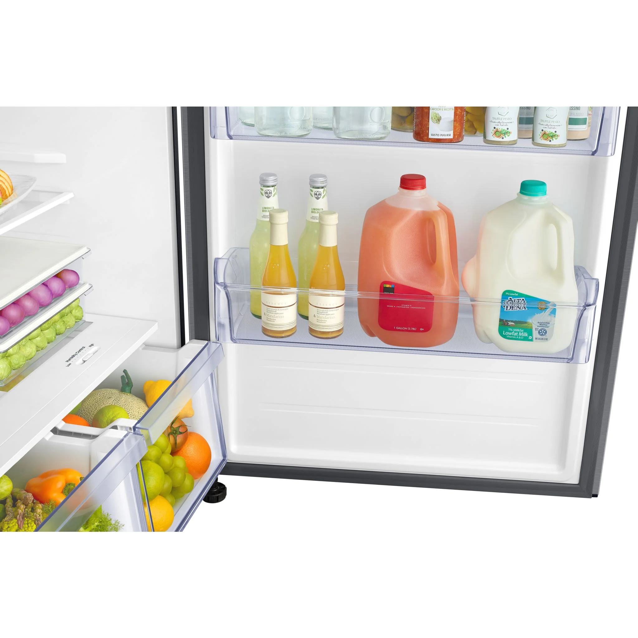 Samsung Top Mount Fridge (RT18DG6500S9AC) - Platinum Silver - Image 8