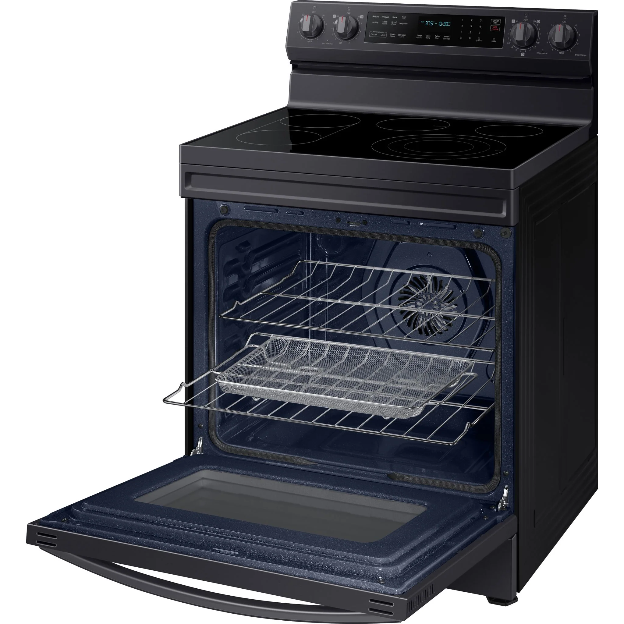 Samsung True Convection Range (NE63A6711SG) - Black Stainless - Image 7