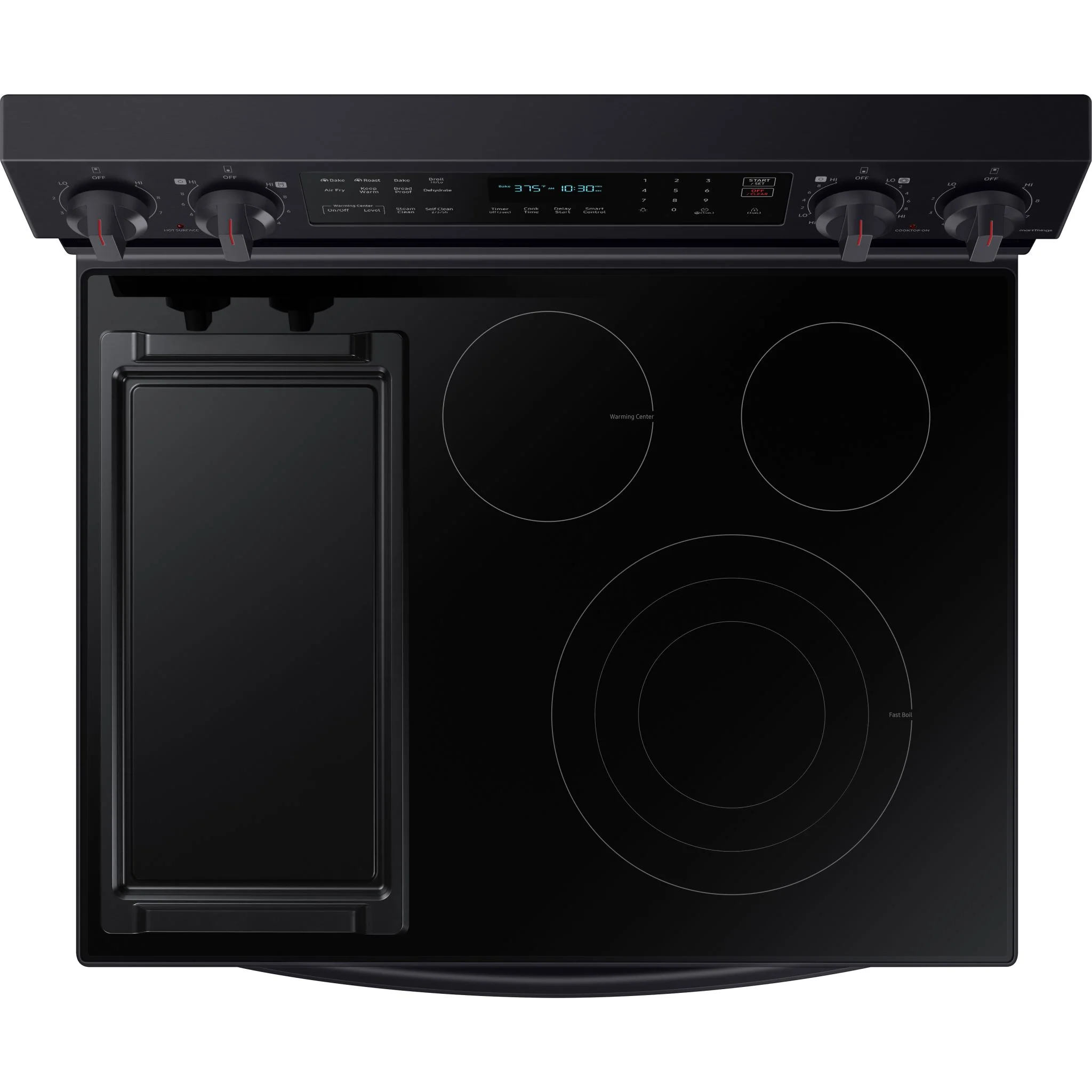 Samsung True Convection Range (NE63A6711SG) - Black Stainless - Image 9