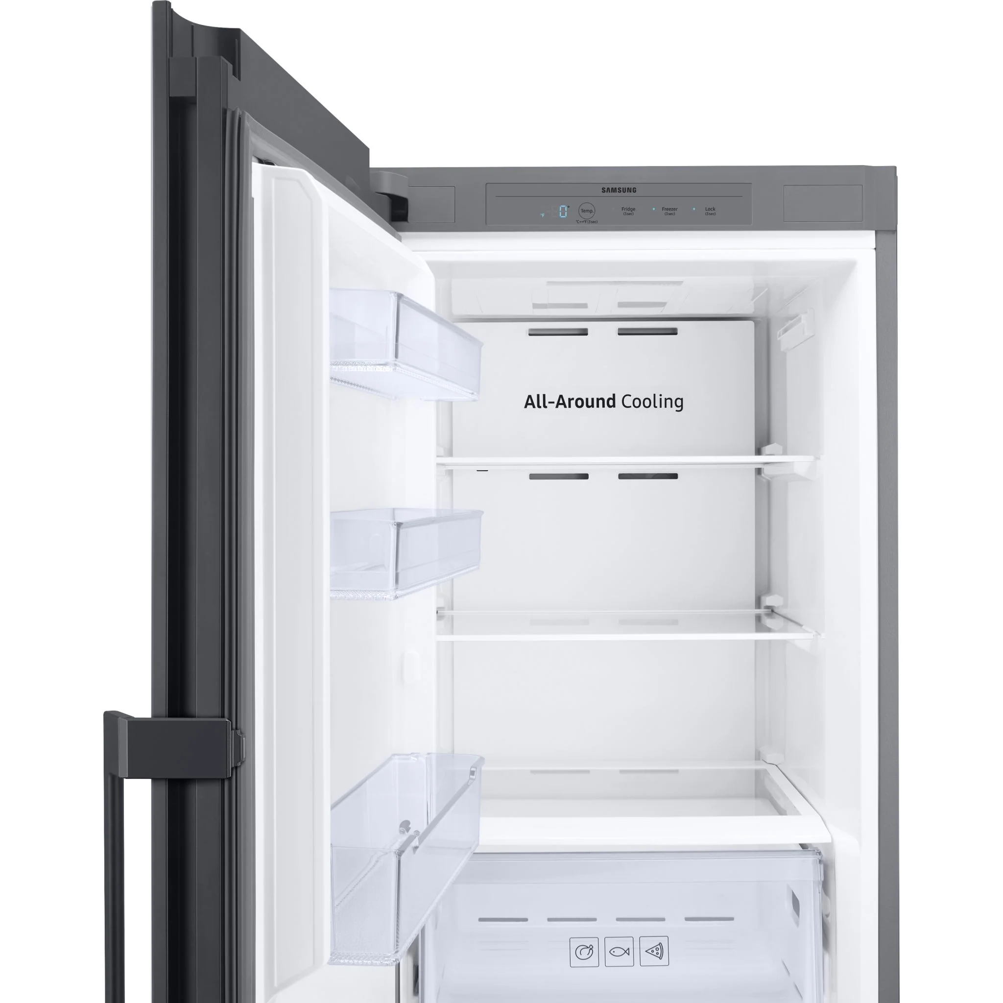 Samsung Bespoke Upright Freezer (RZ11T7474AP) - Bespoke Panel Ready - Image 7