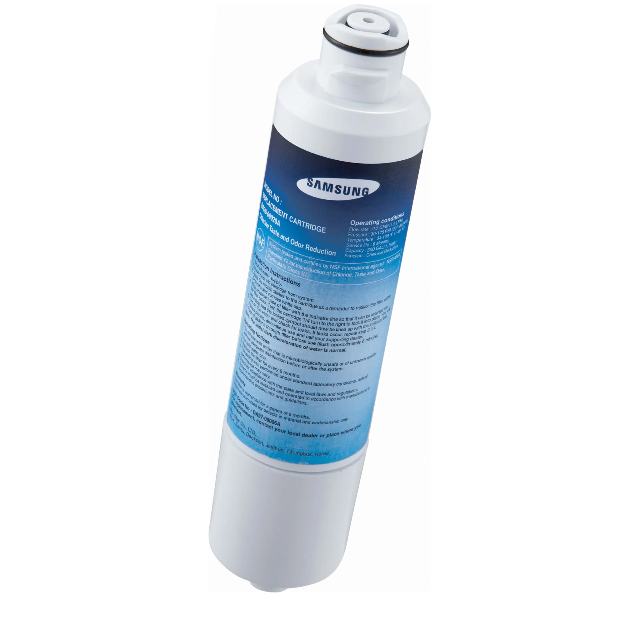 Samsung Side-by-Side & French Door Refrigerator Water Filter - (HAF-CIN)