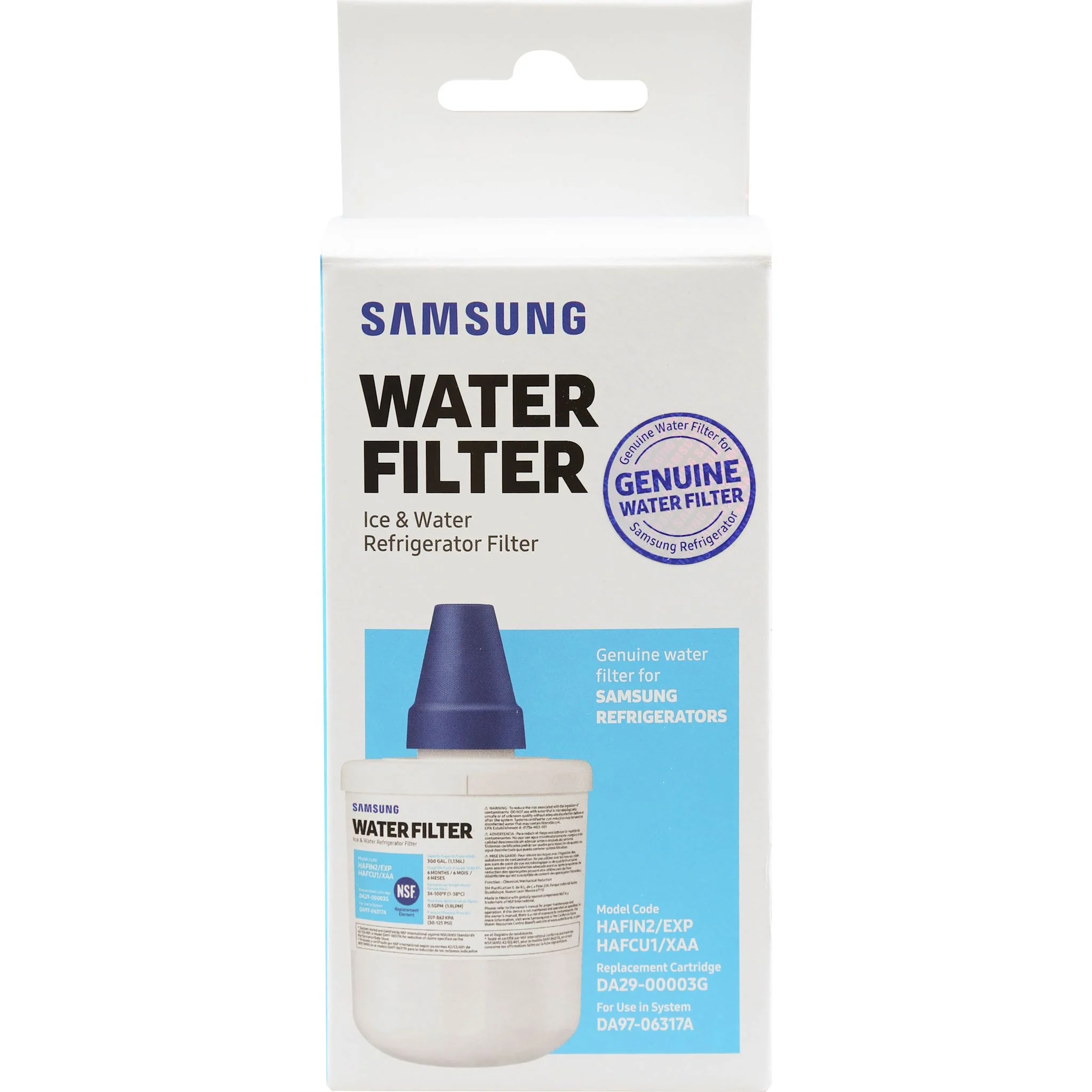 Samsung Side-by-Side & French Door Refrigerator Water Filter - (HAF-CU1) - Image 5