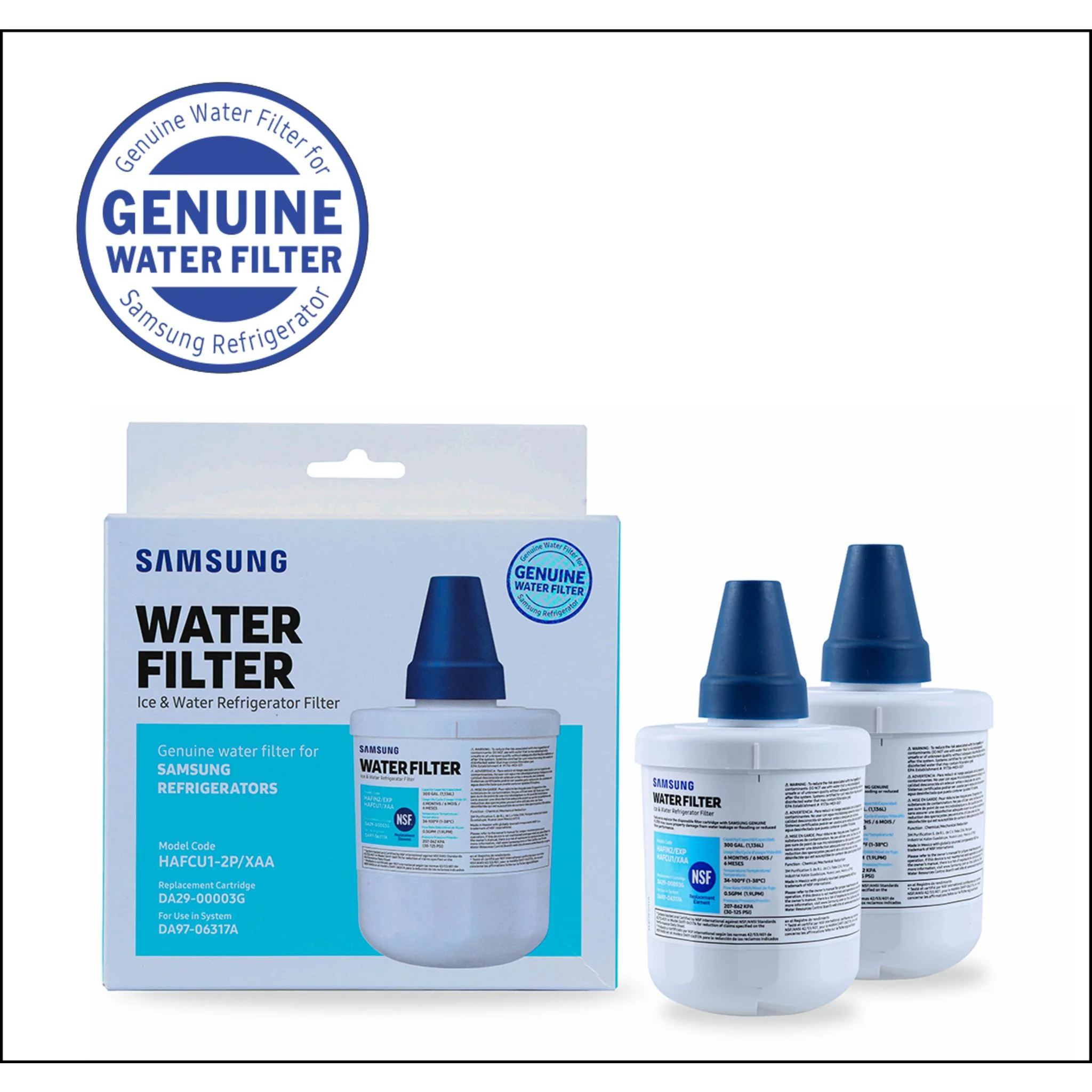 Samsung Side-by-Side & French Door Refrigerator Water Filter - (HAF-CU1) - Image 8