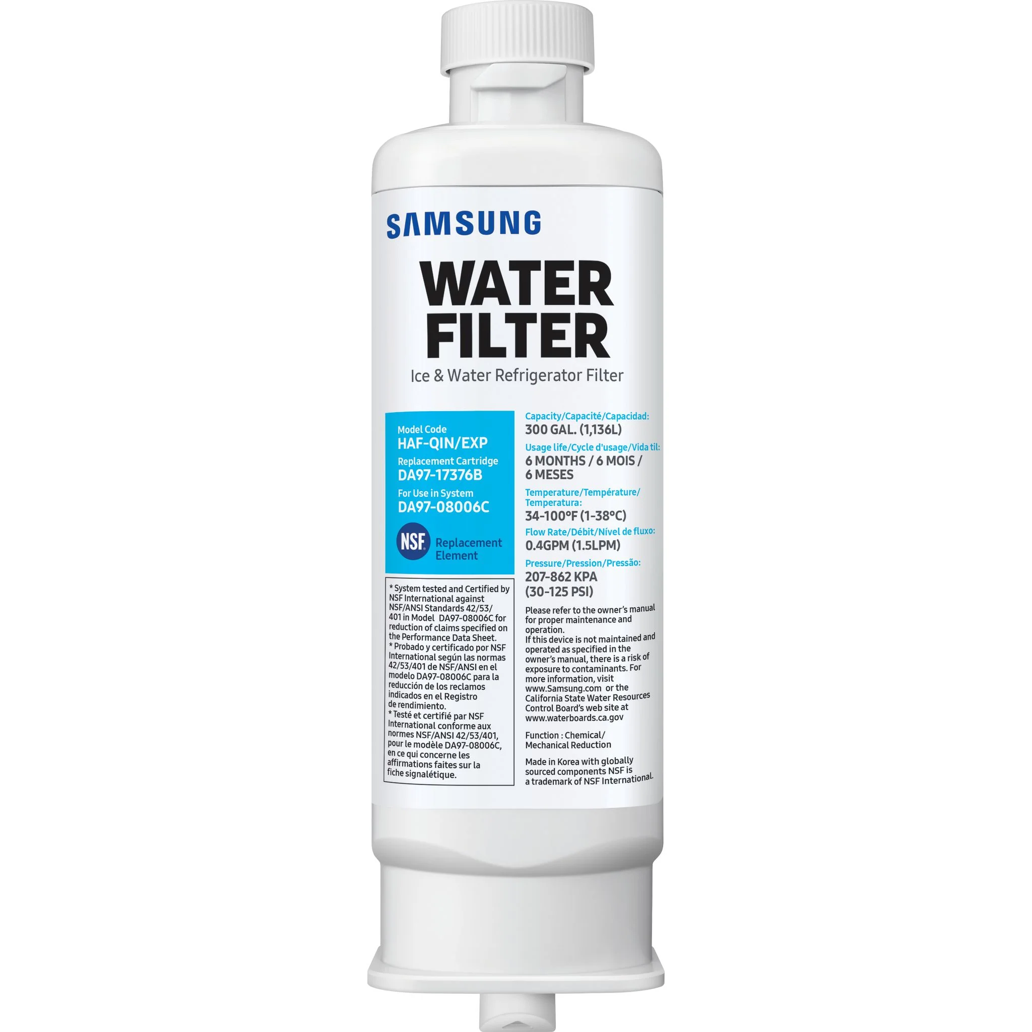 Samsung Water Filter (HAF-QIN)