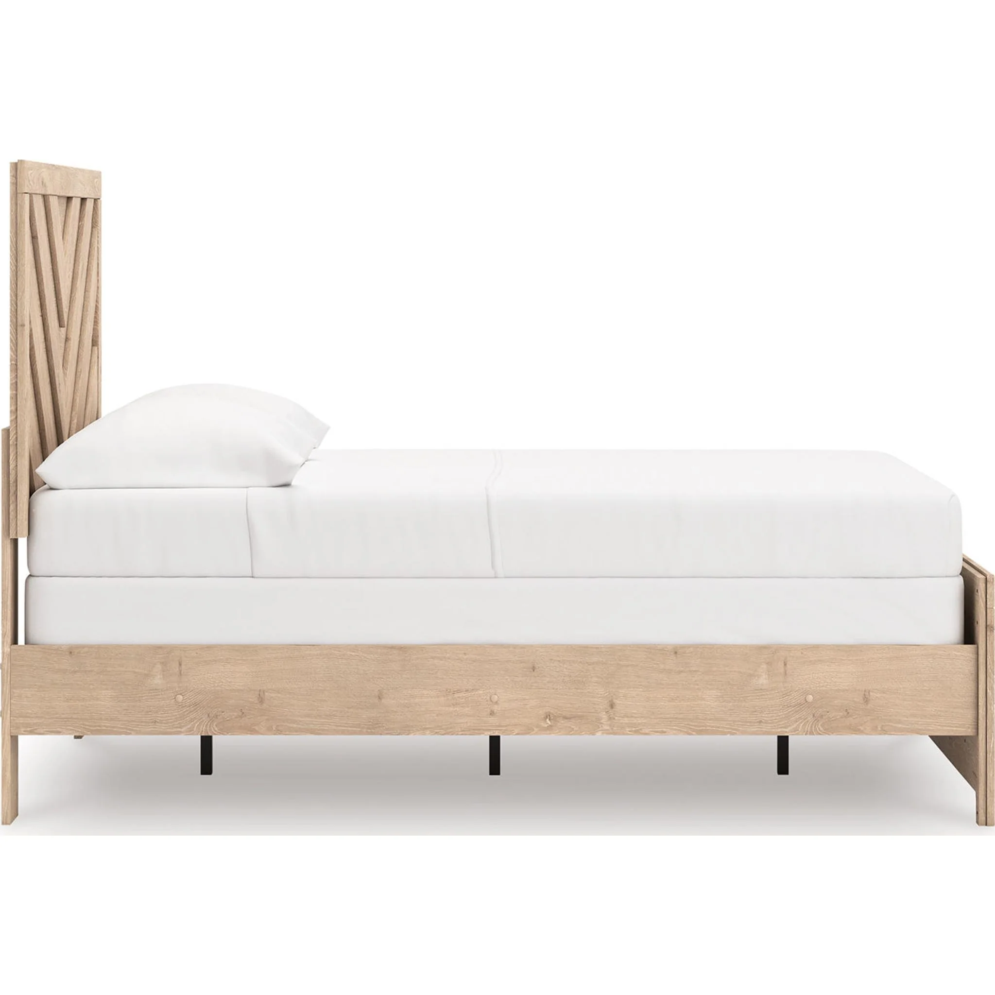 Sanginlane Full Panel Bed - Tan - Image 10