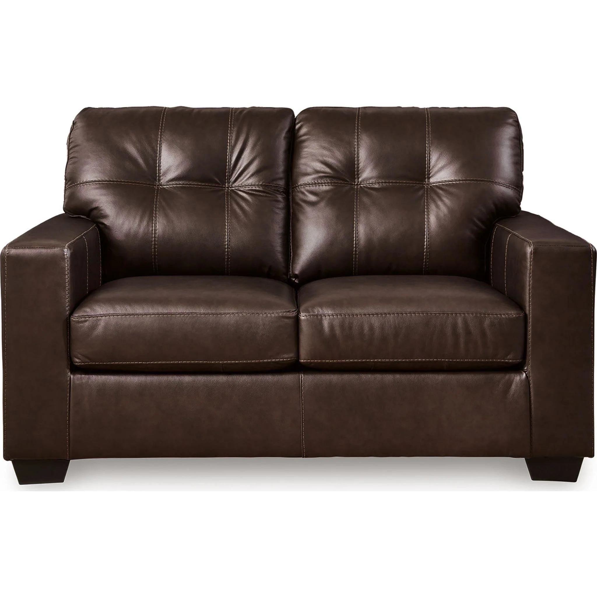 Santorine Loveseat - Dark Brown
