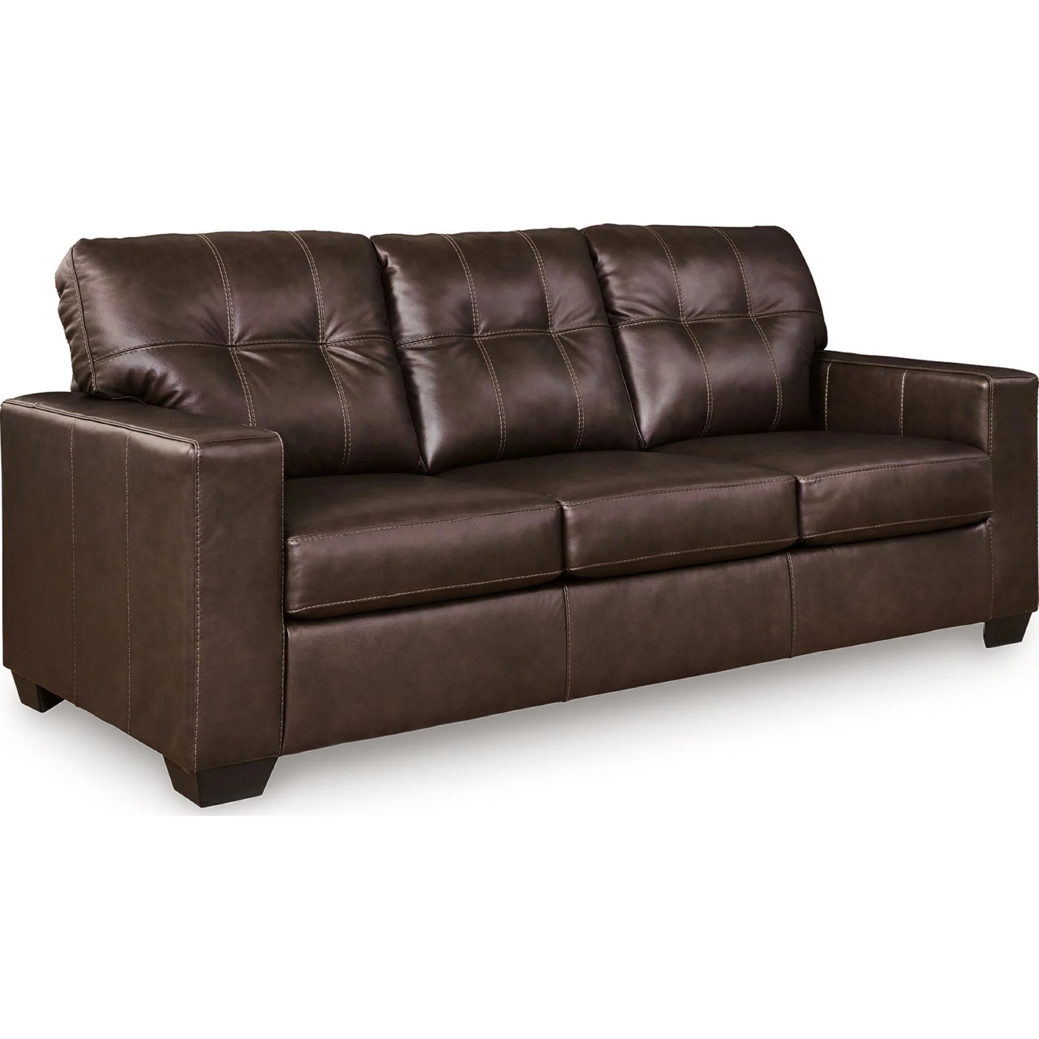 Santorine Queen Sofa Bed - Dark Brown - Image 7