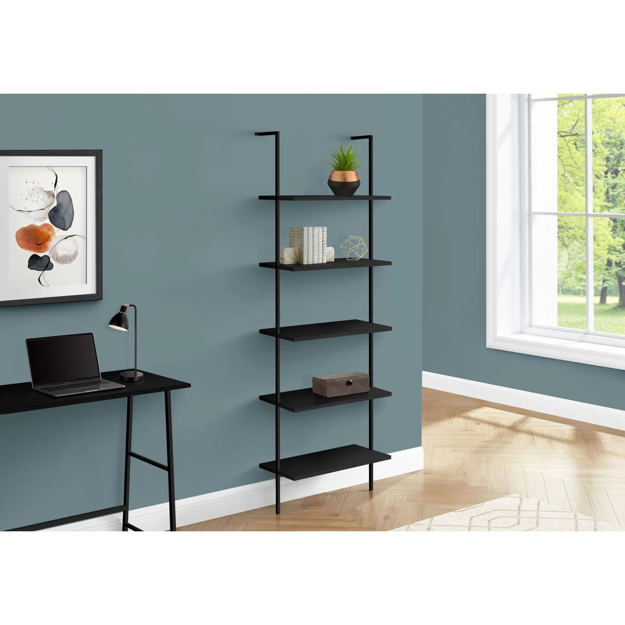 Sarah Bookcase - Black - Image 11
