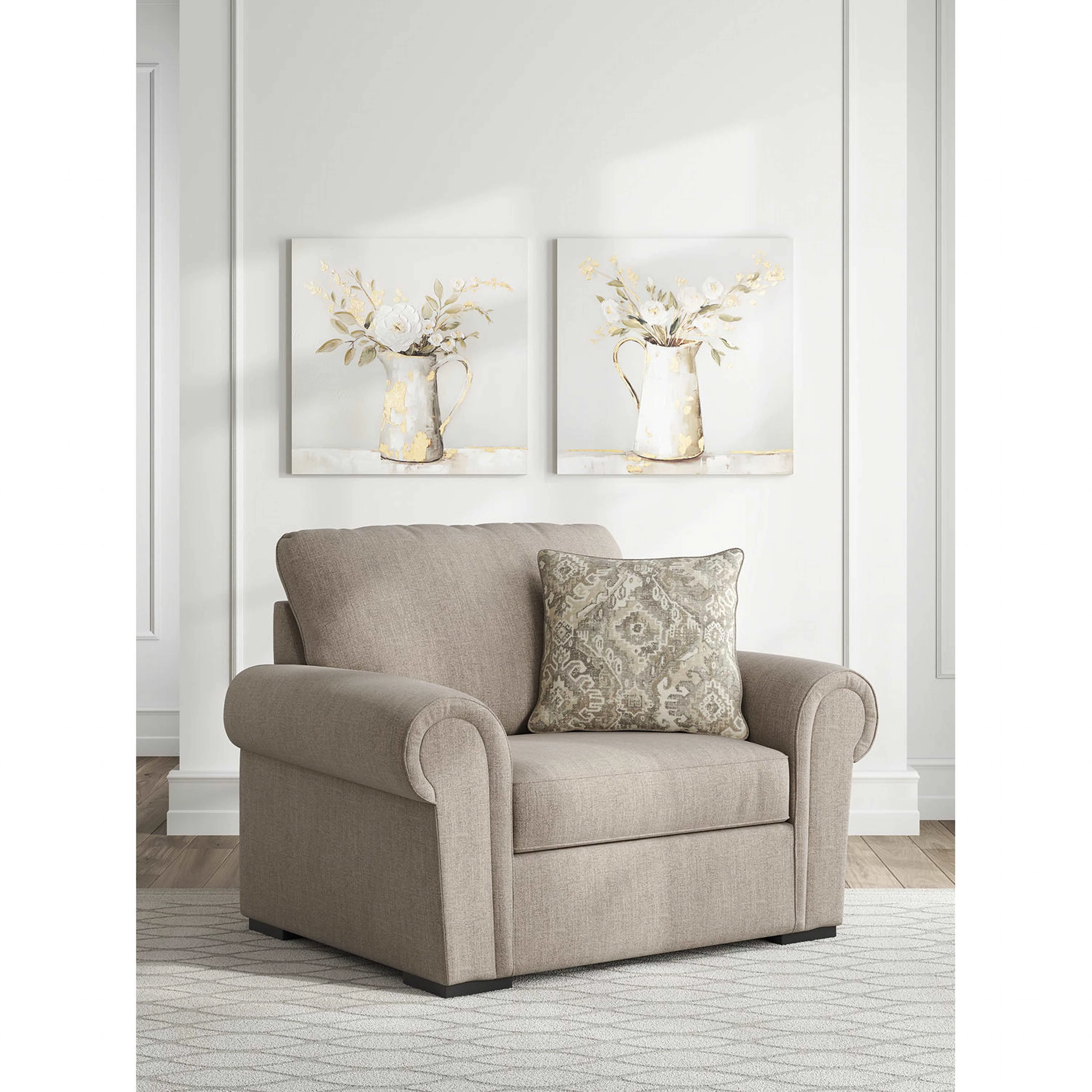Sararose Oversized Chair - Heather - Image 2