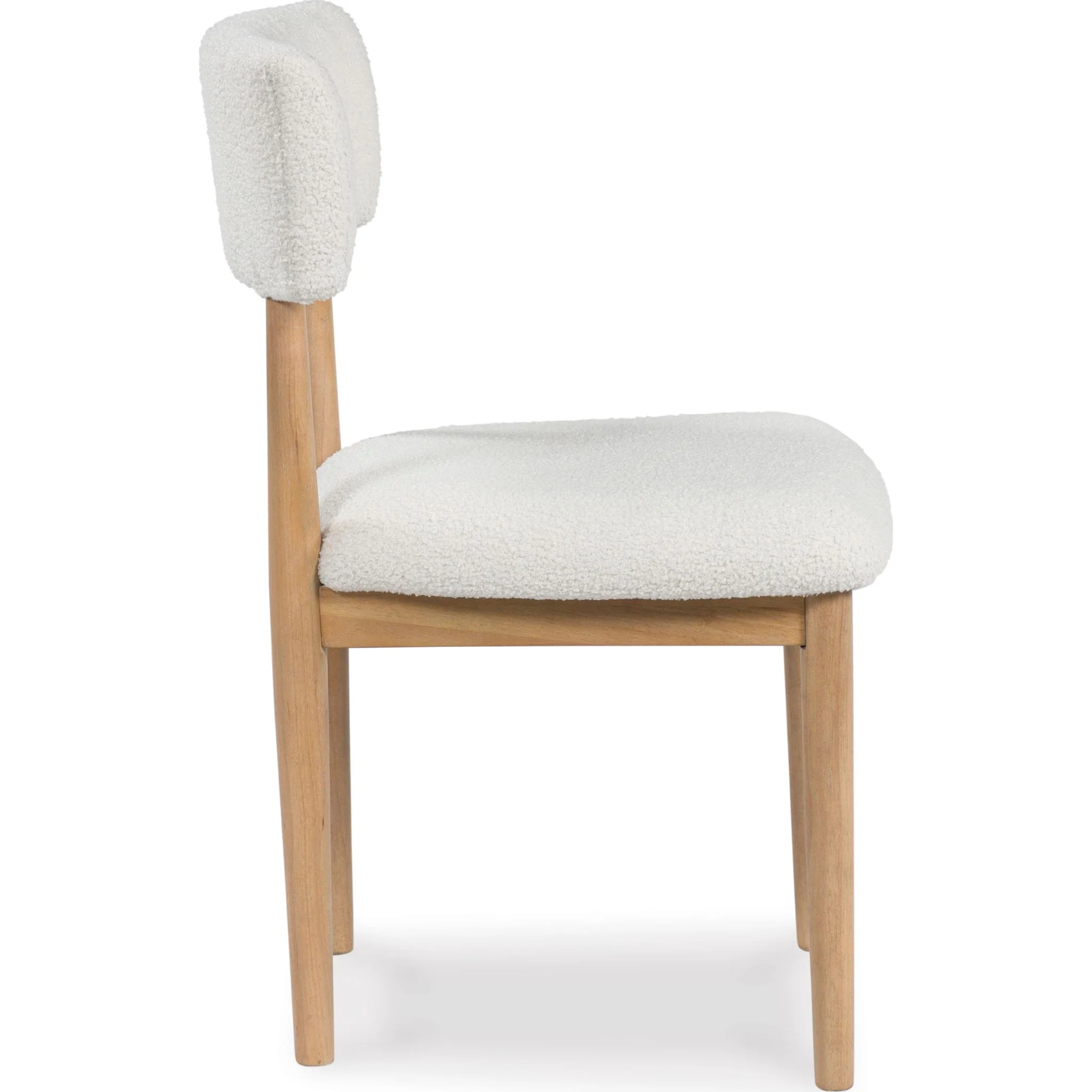 Sawdyn Dining Chair - White/Light Brown - (D427-02) - Image 3
