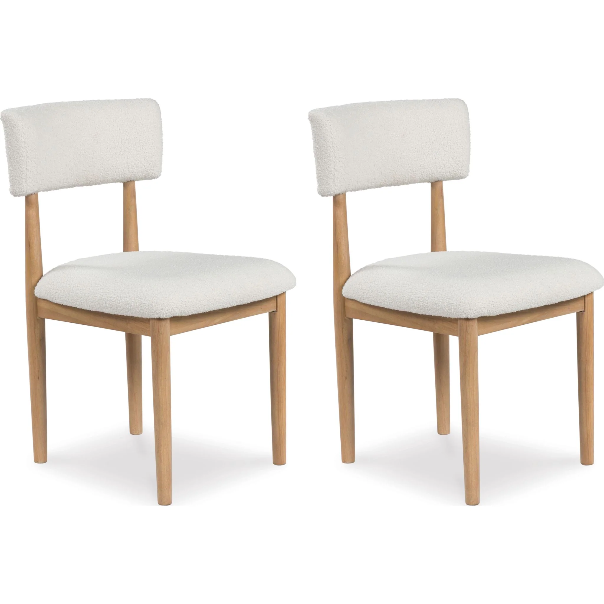 Sawdyn Dining Chair - White/Light Brown - (D427-02) - Image 5