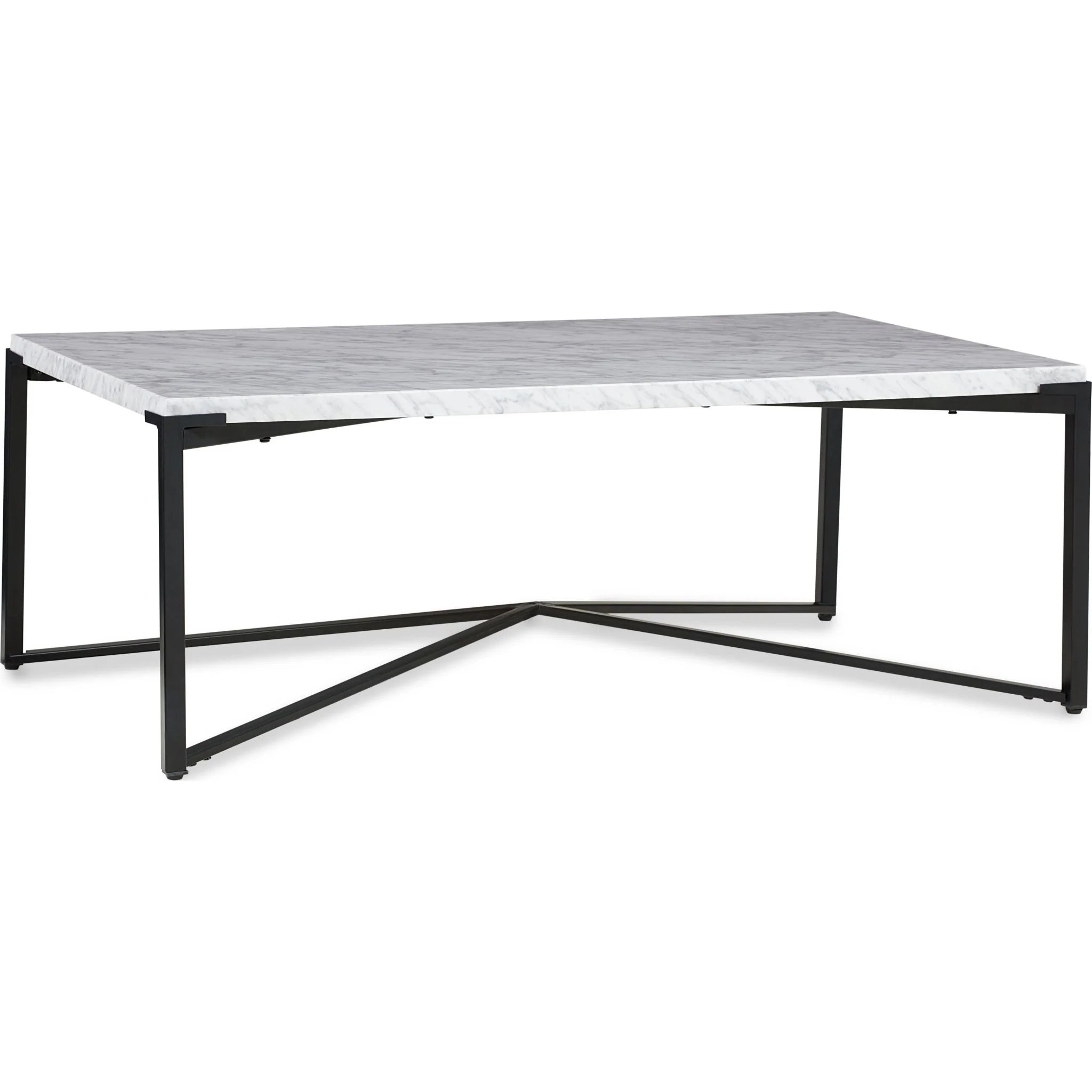 Saxon Coffee Table - Matte Black - Image 2