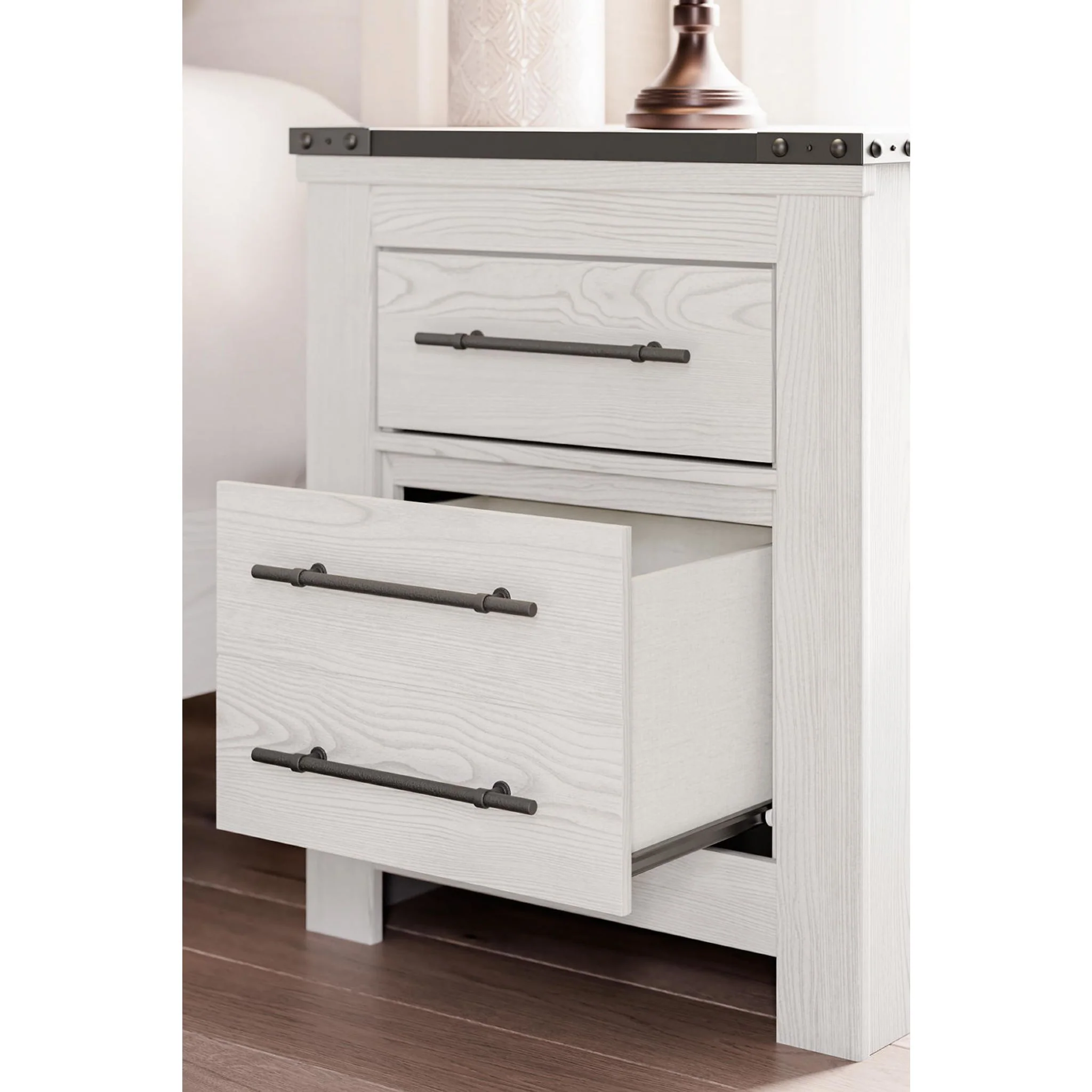 Schoenberg 7 Piece Bedroom Package - White - Image 27