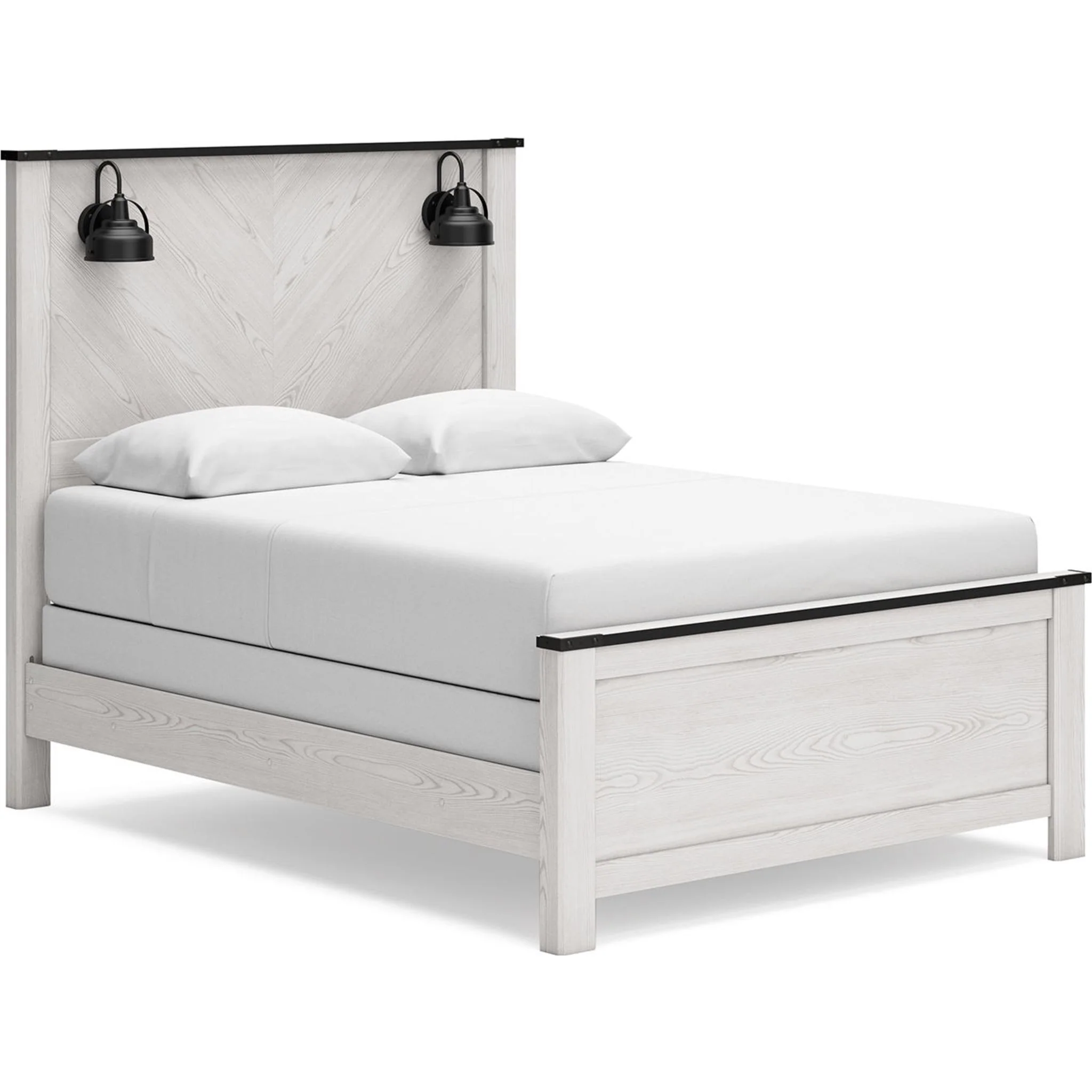Schoenberg 7 Piece Bedroom Package - White - Image 4