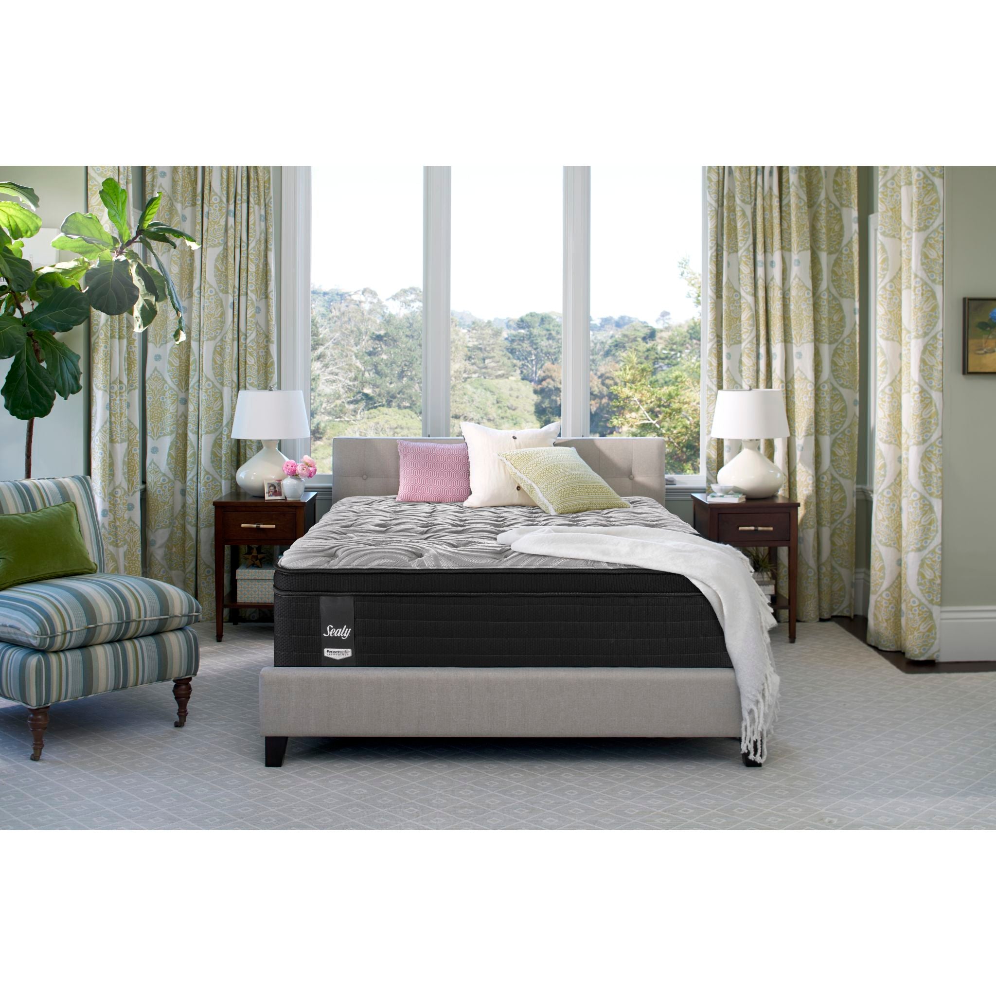 Sealy Olivier Euro Top Queen Mattress - Image 2