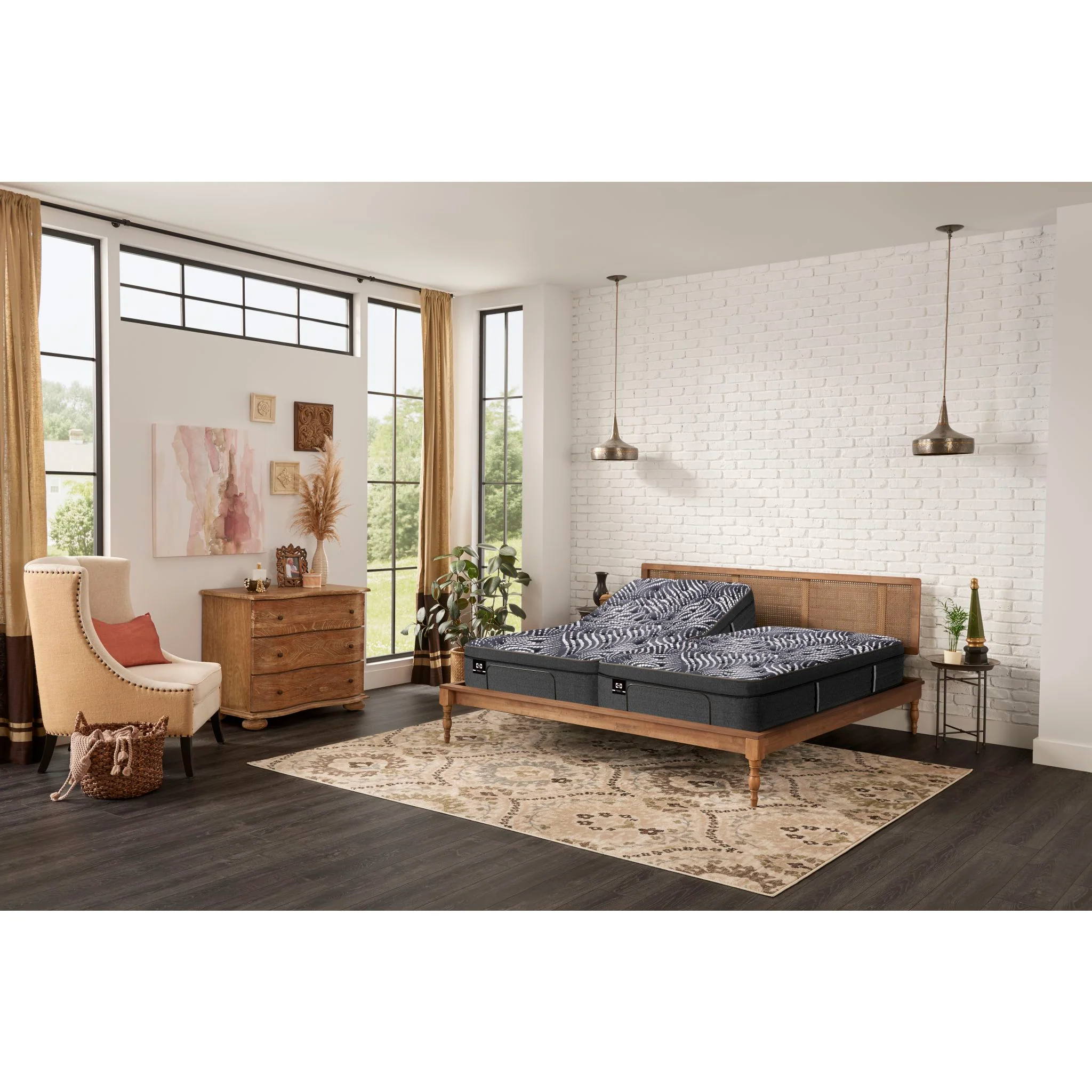 Sealy Posturpedic Luxury Talvi 14.5" Medium Euro Top Mattress - Image 4