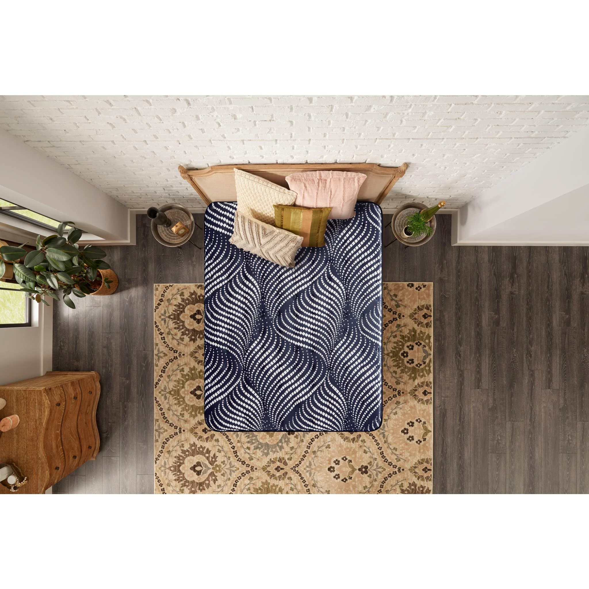 Sealy Posturpedic Luxury Talvi 14.5" Medium Euro Top Mattress - Image 5