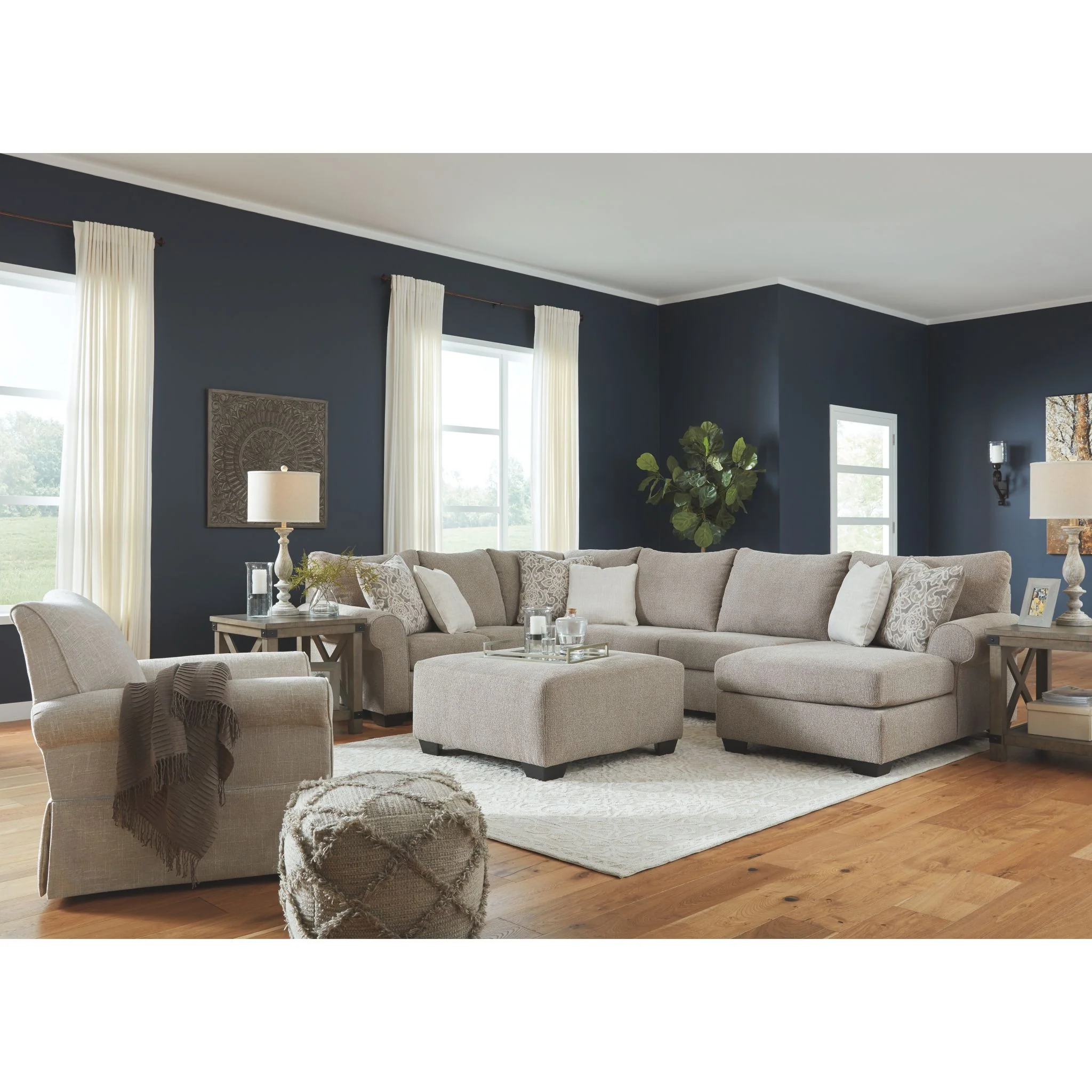 Searcy Accent Chair - Quartz - Image 9