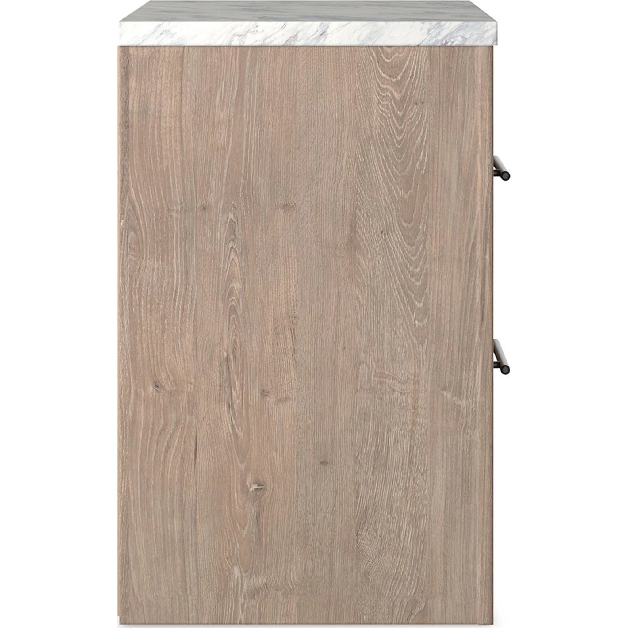 Senniberg 6 Piece Queen Panel Bedroom - Light Brown/White - Image 19