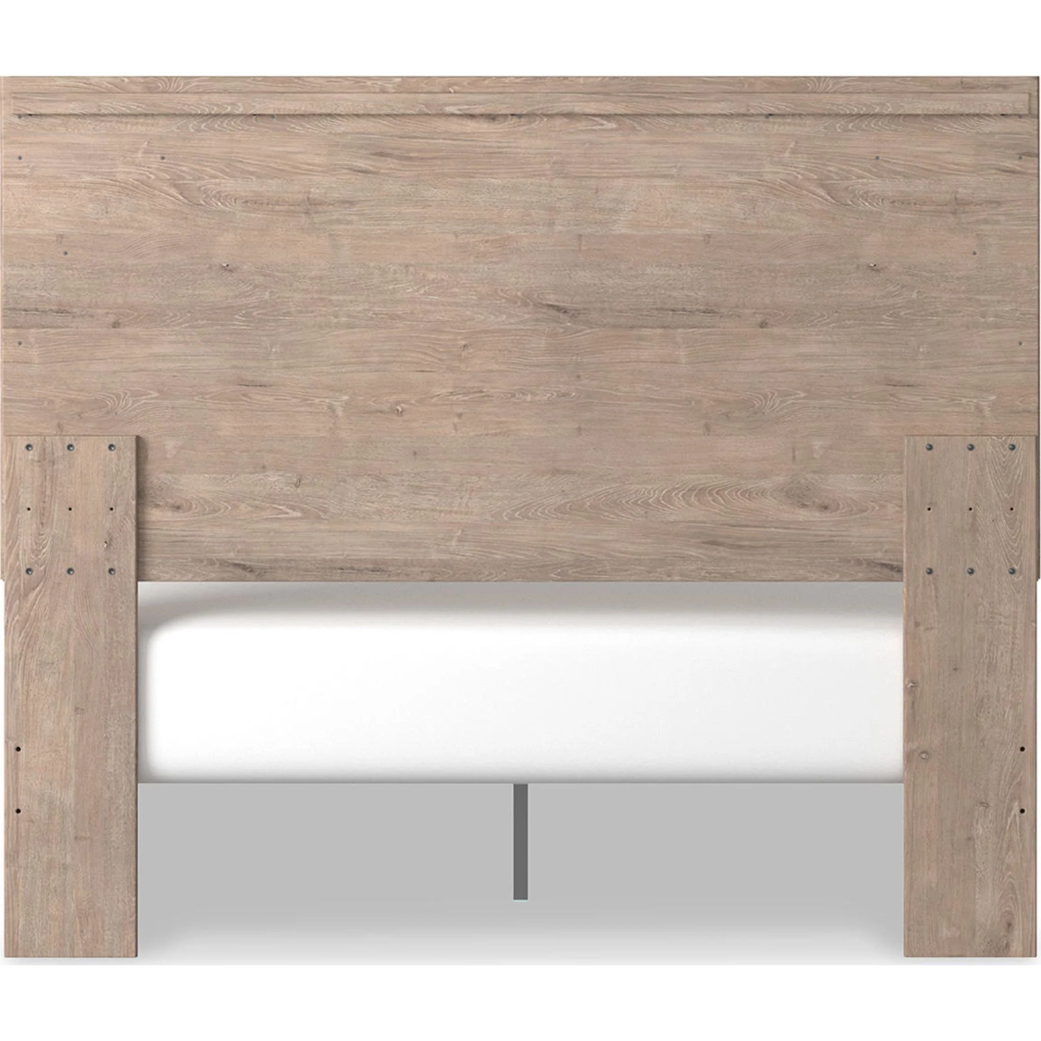 Senniberg Queen Panel Bed - Light Brown/White - Image 13