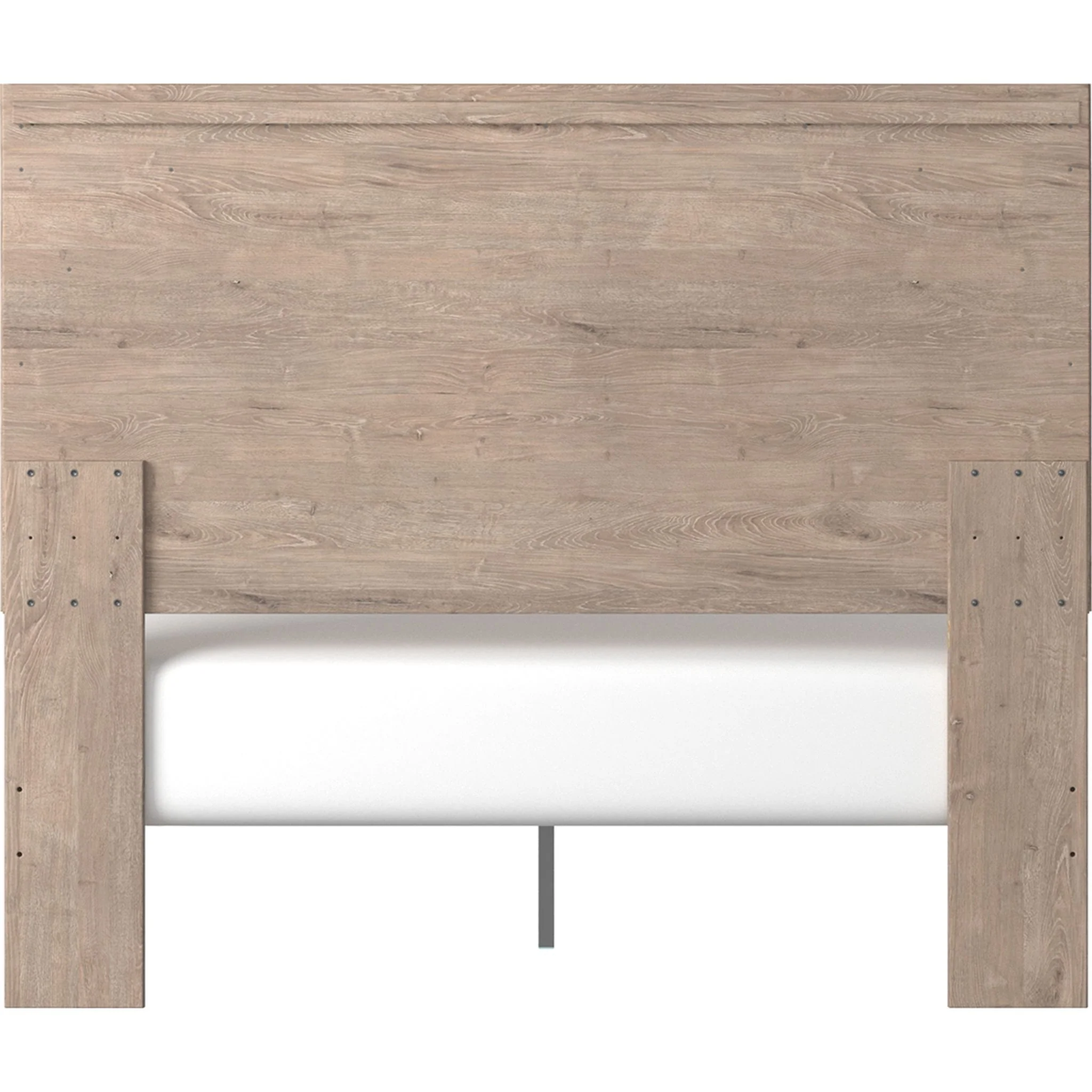 Senniberg Queen Panel Bed - Light Brown/White - Image 5
