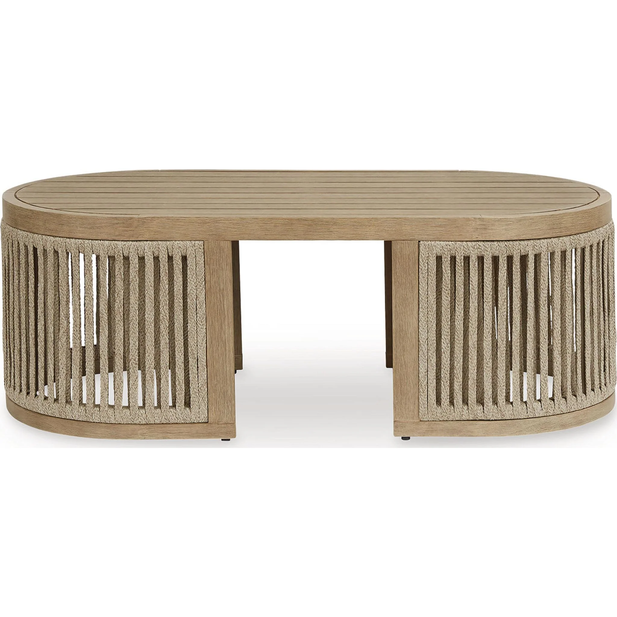 Serena Shores Outdoor Coffee Table - Beige/Green