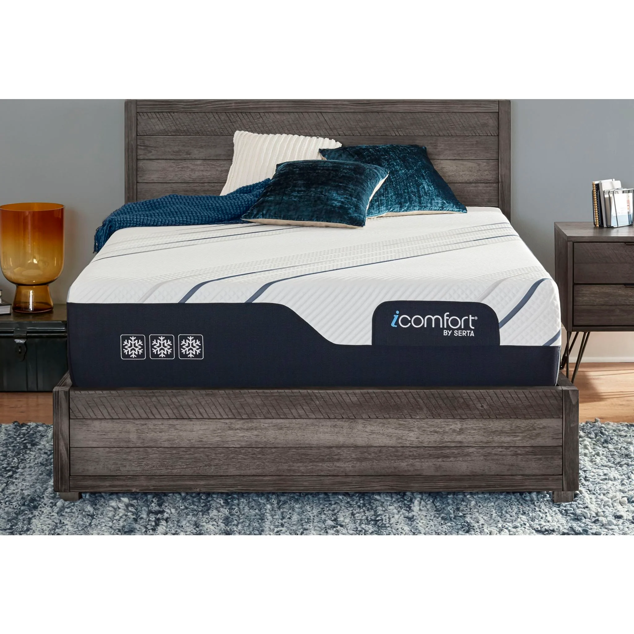 Serta iComfort 3 Snowflake Memory Foam 12 inch Mattress - Image 2