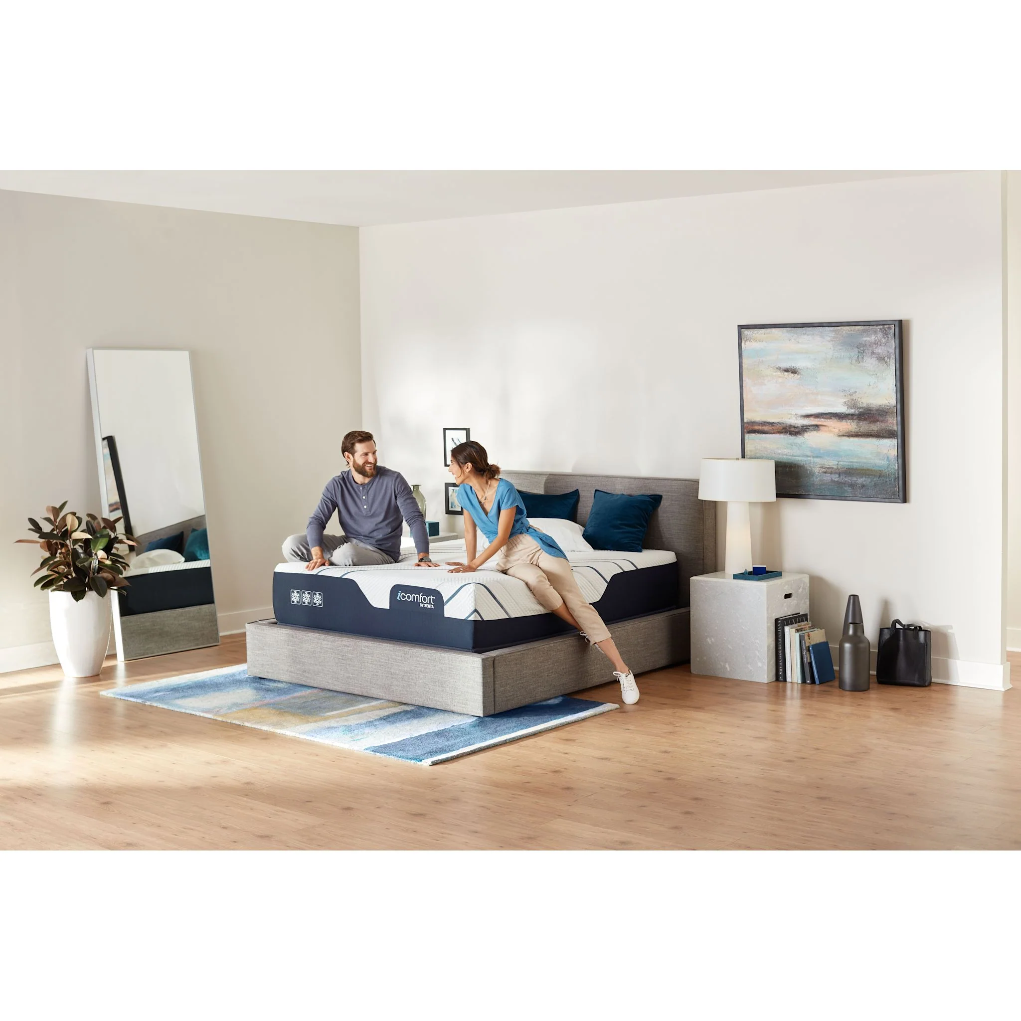 Serta iComfort 3 Snowflake Memory Foam 12 inch Mattress - Image 6