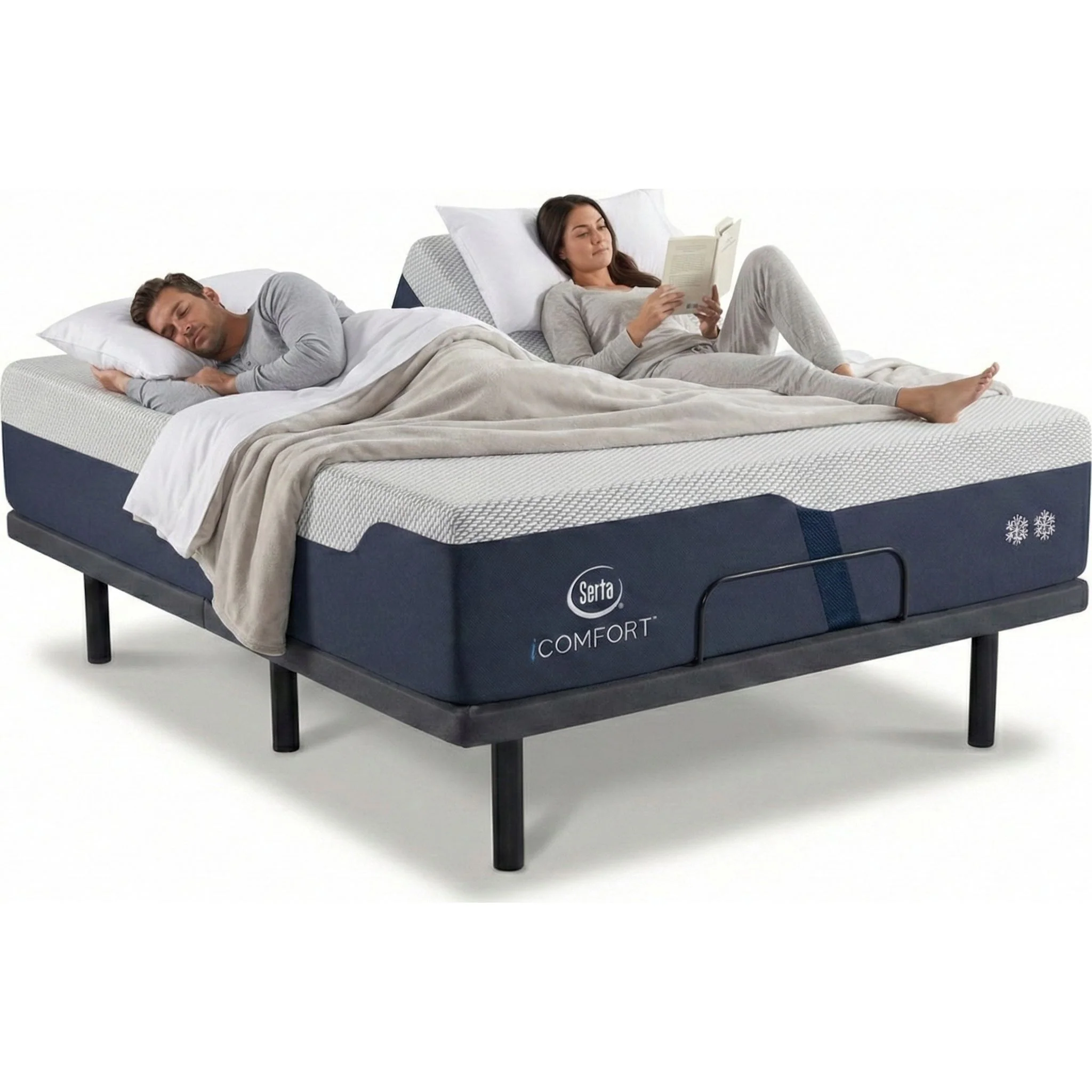 Serta iComfort Shift III 13" Plush Memory Foam Mattress - Image 5