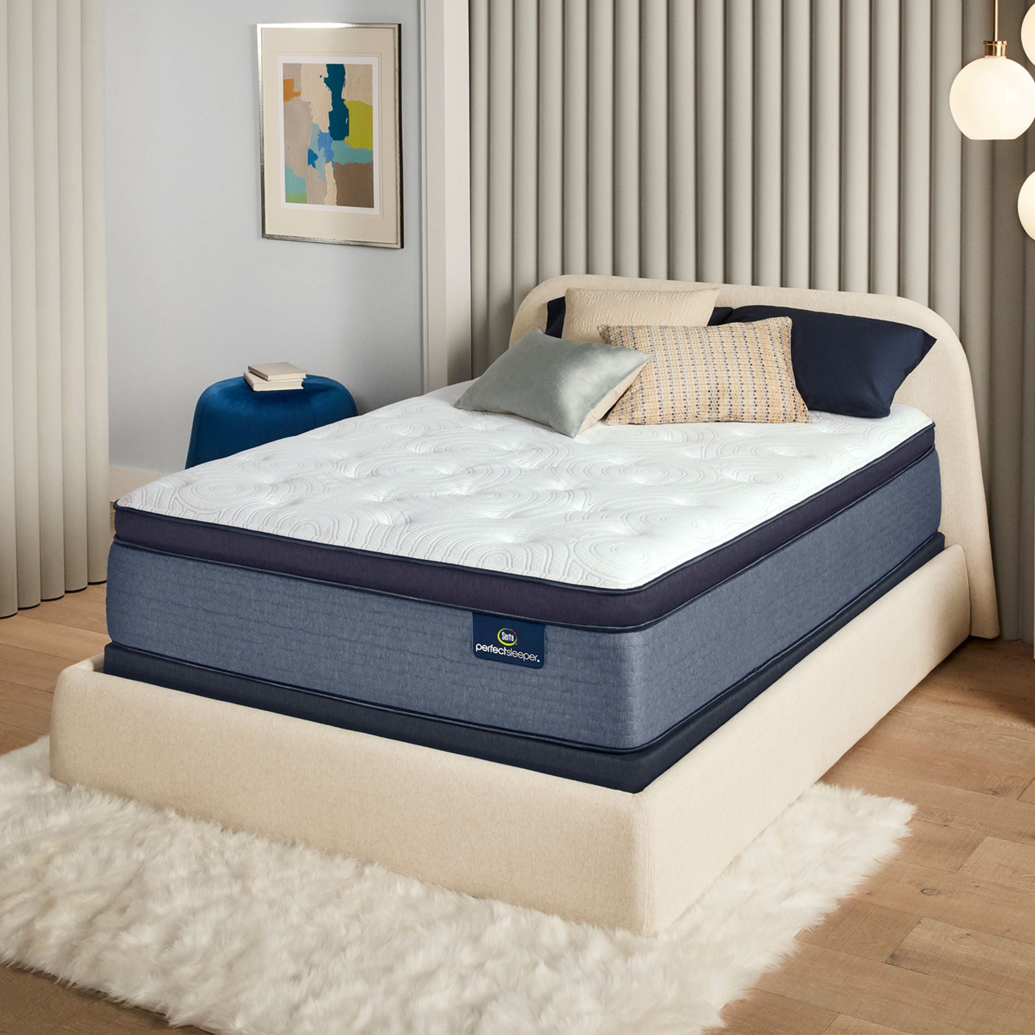 Serta Nestle Pillow Top Innerspring 14.5 inch Mattress - Image 7