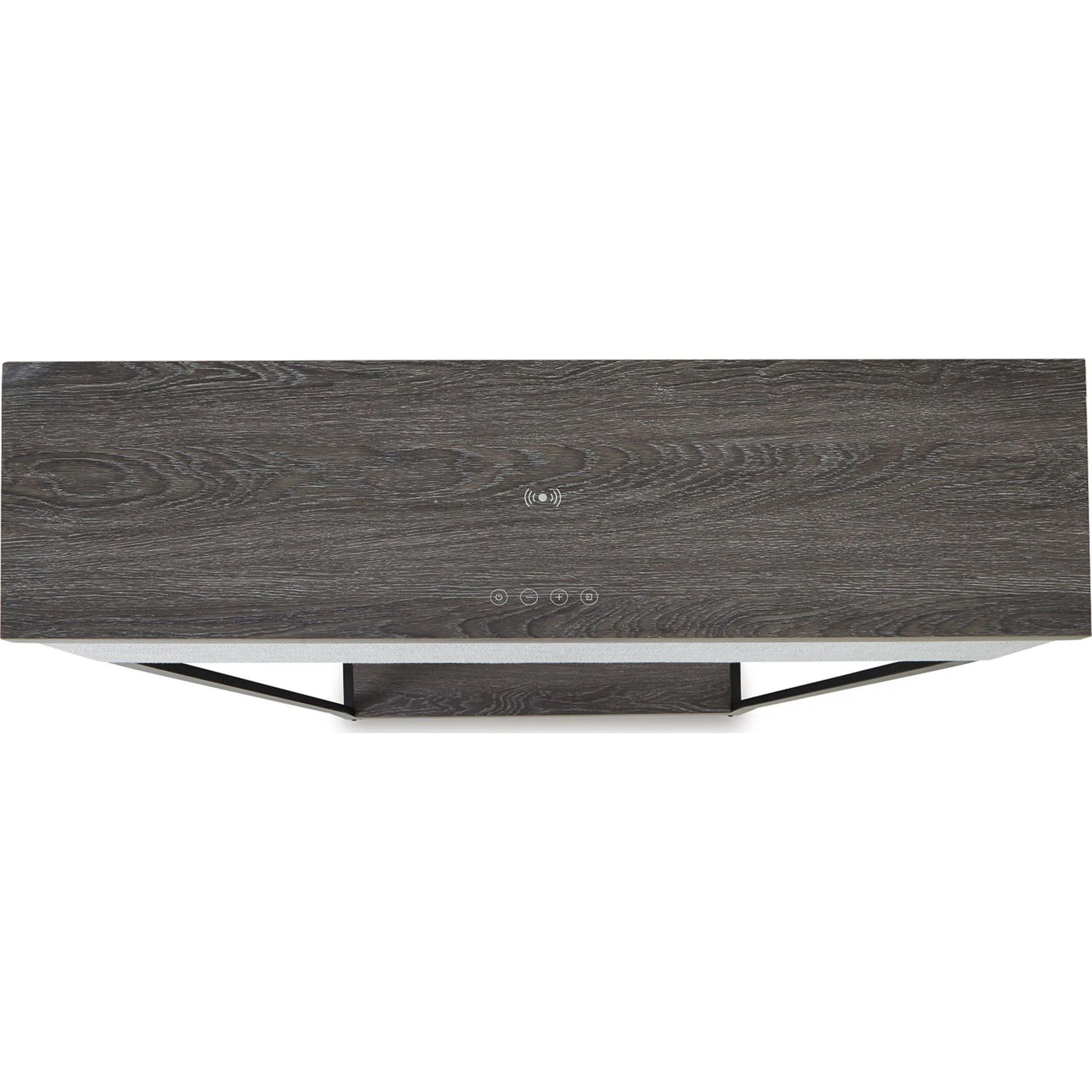 Sethlen Console Table - Gray/Black - Image 11