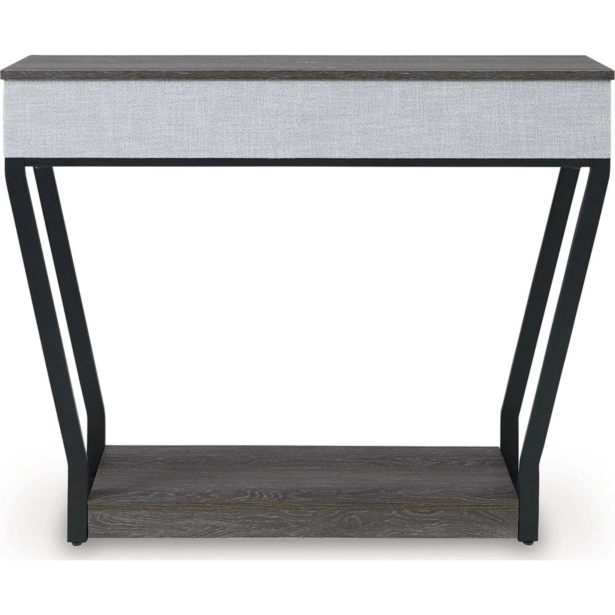 Sethlen Console Table - Gray/Black - Image 3