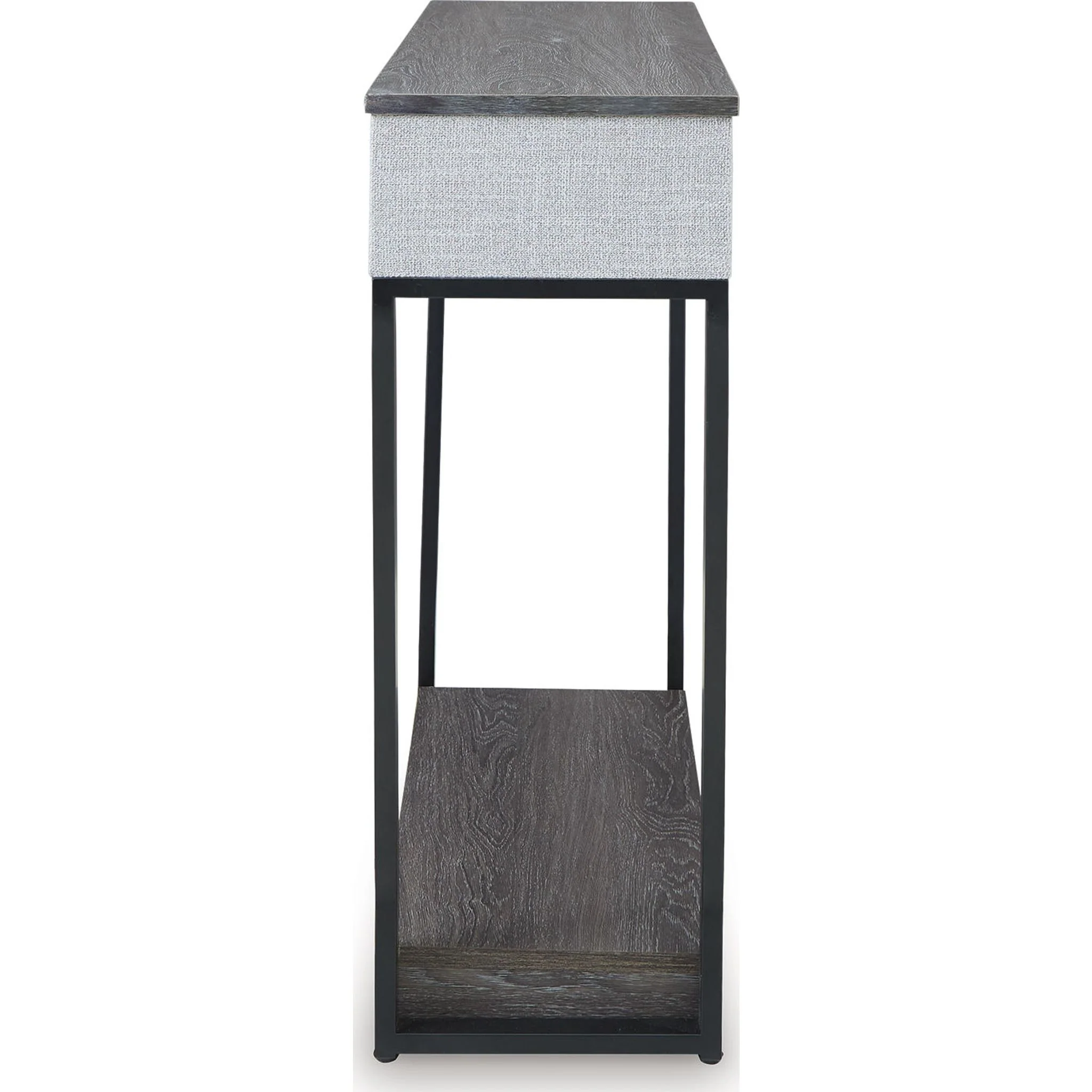 Sethlen Console Table - Gray/Black - Image 4
