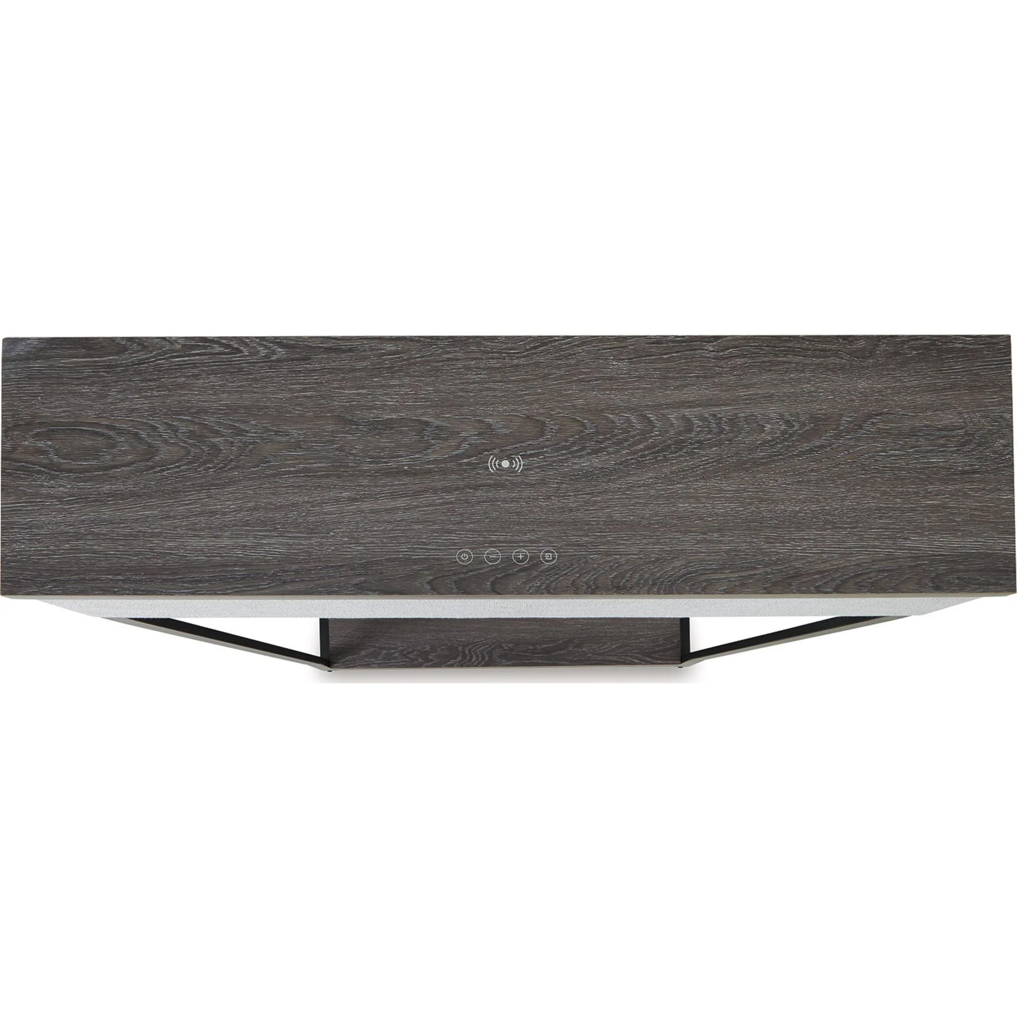 Sethlen Console Table - Gray/Black - Image 5