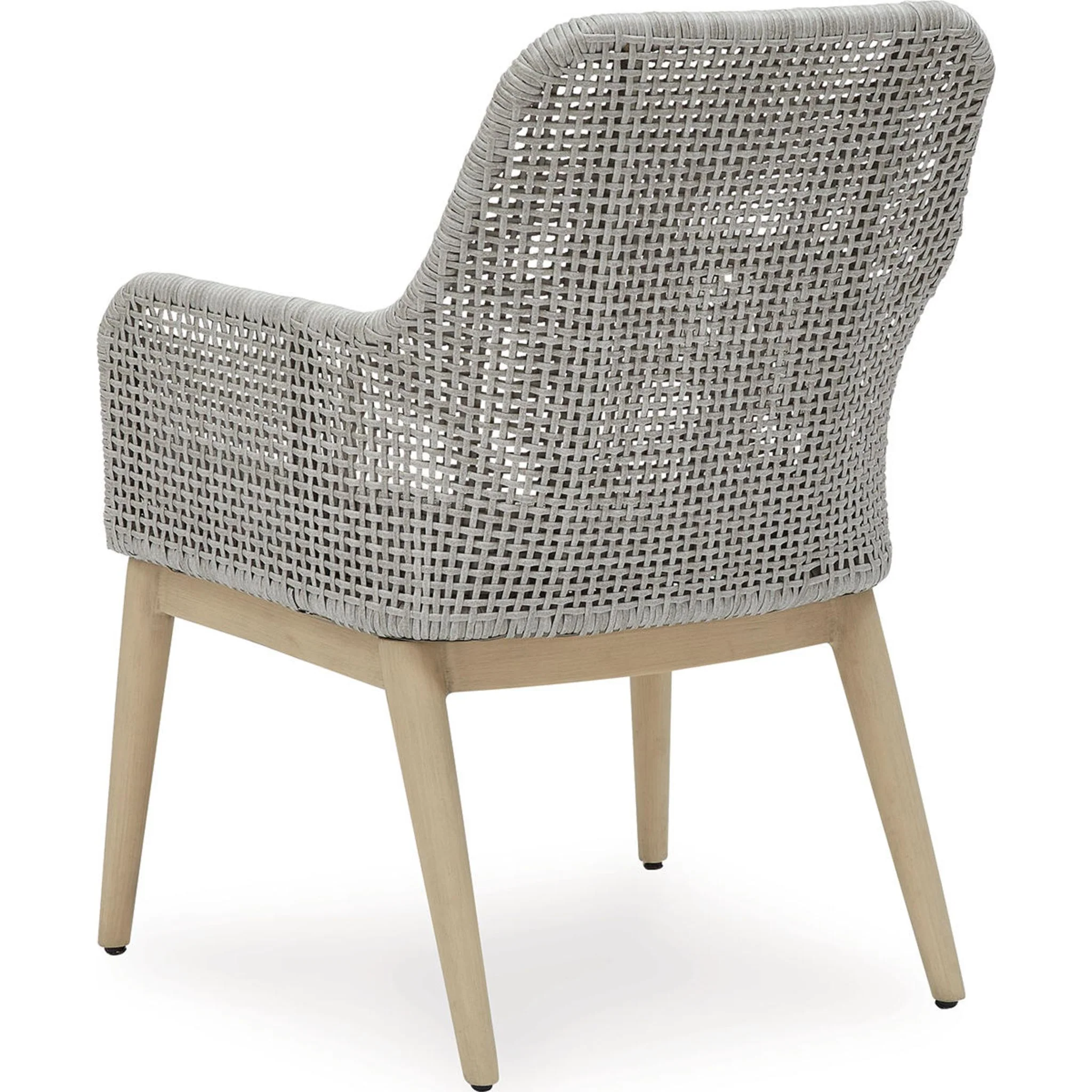 Seton Creek Outdoor Arm Chair (set of 2) - Gray - Image 14