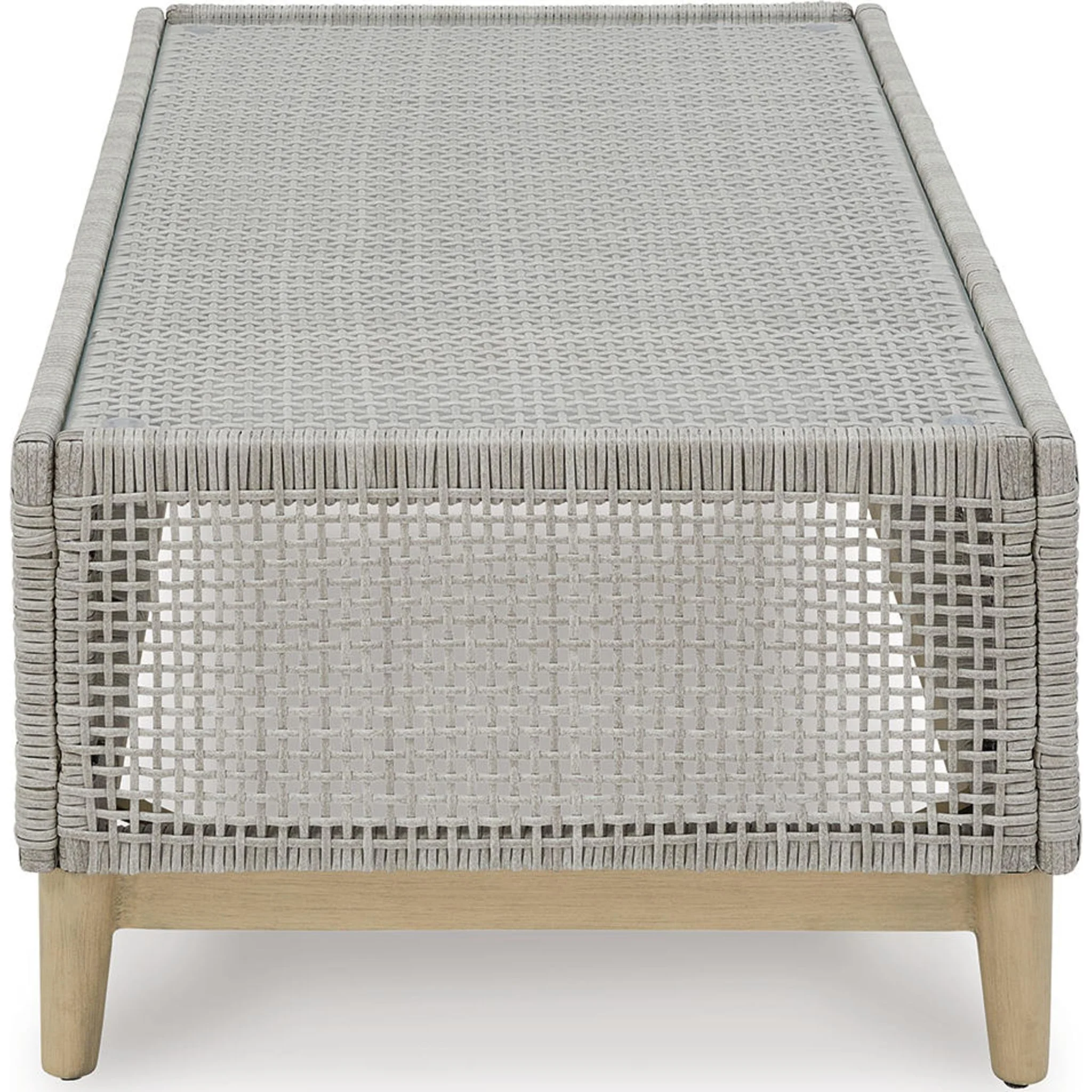 Seton Creek Outdoor Coffee Table - Gray - Image 46