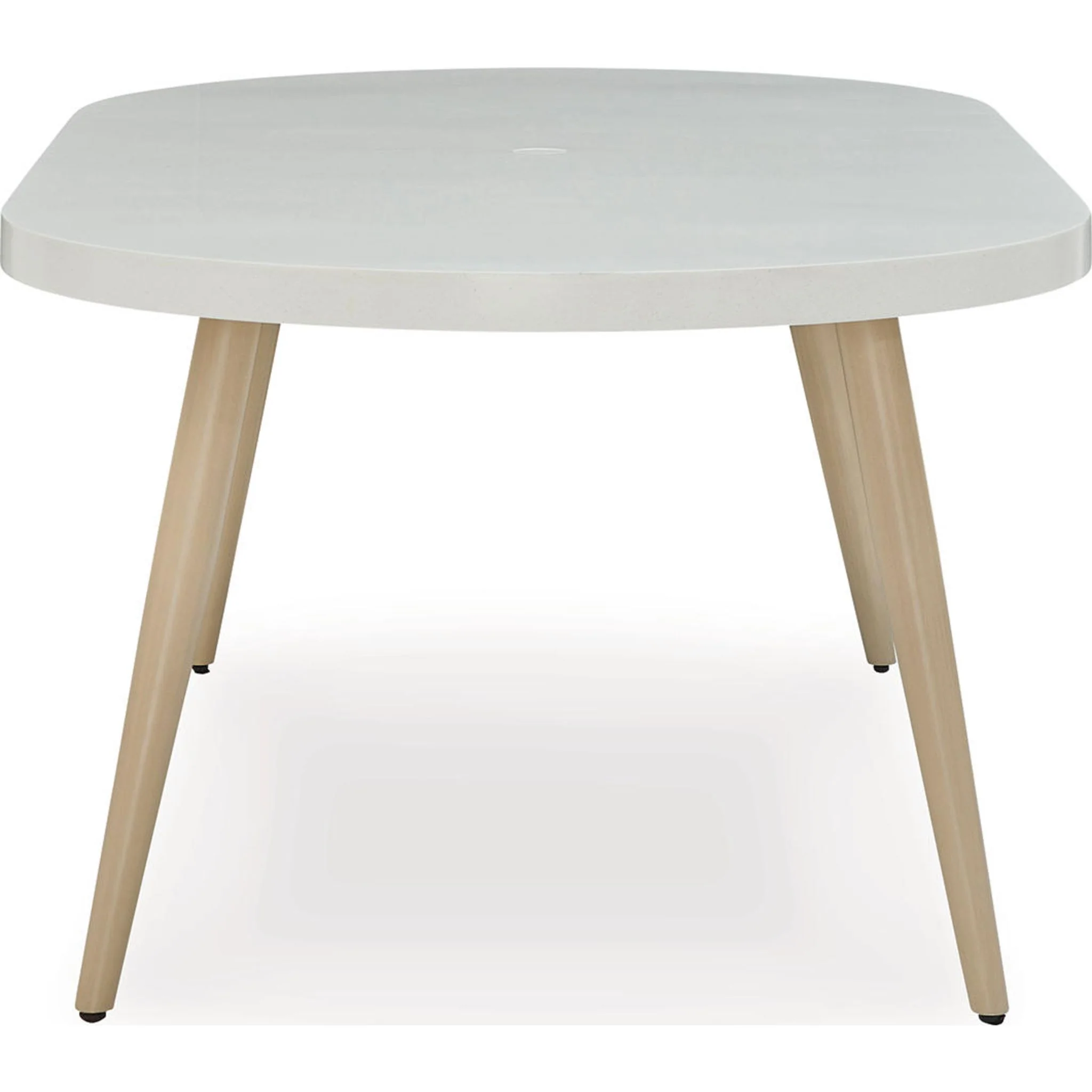 Seton Creek Outdoor Dining Table - White - Image 39