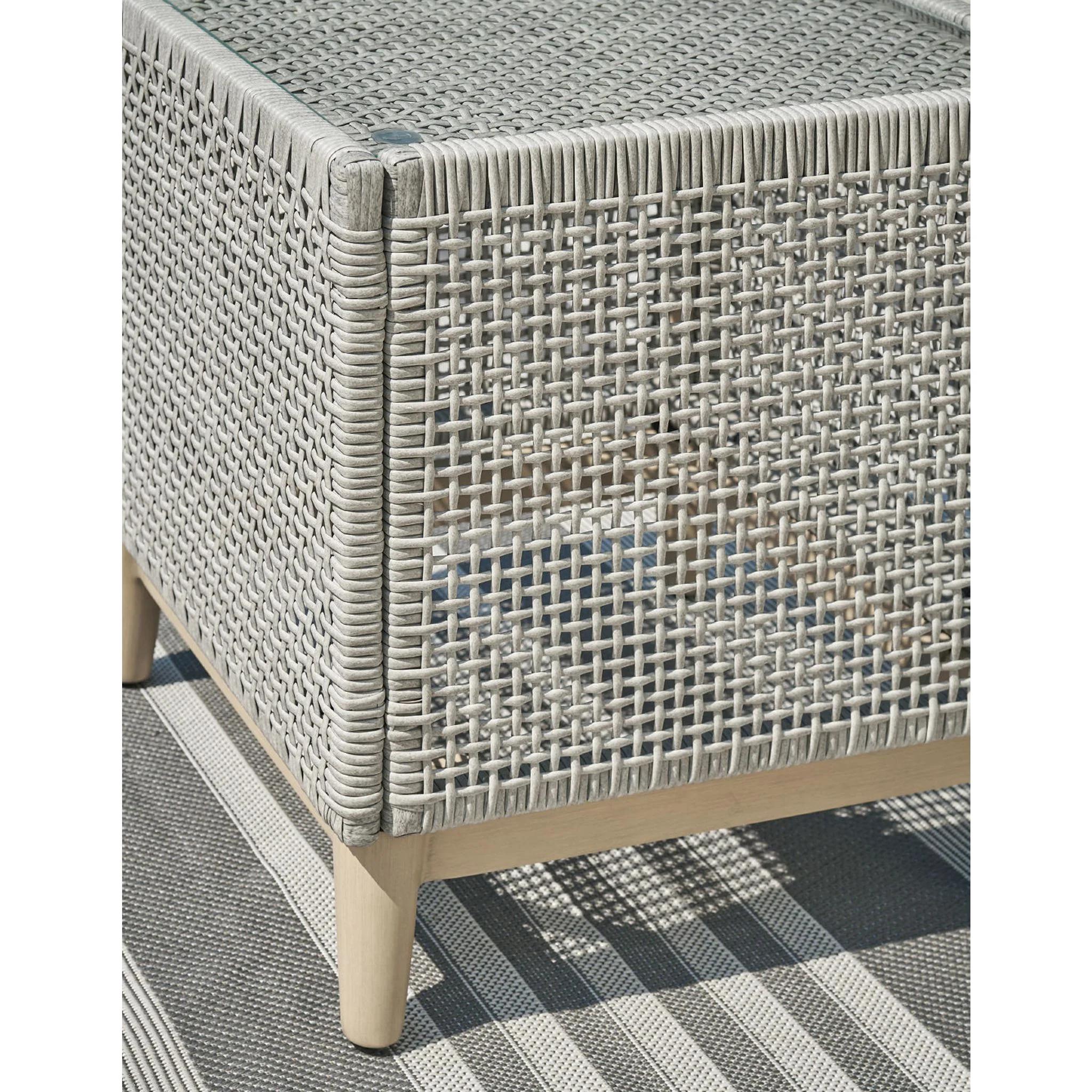 Seton Creek Outdoor End Table - Gray - Image 8