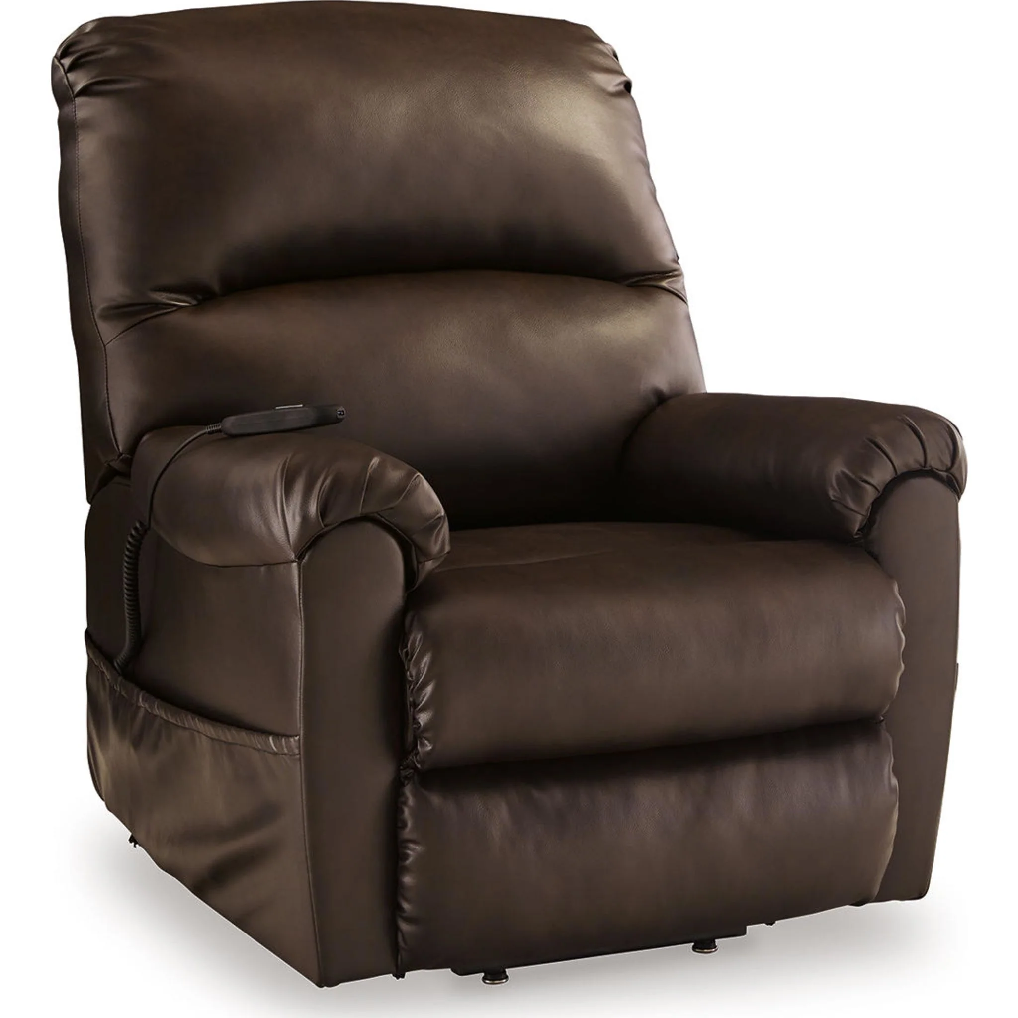 Shadowboxer Power Lift Recliner - Chocolate