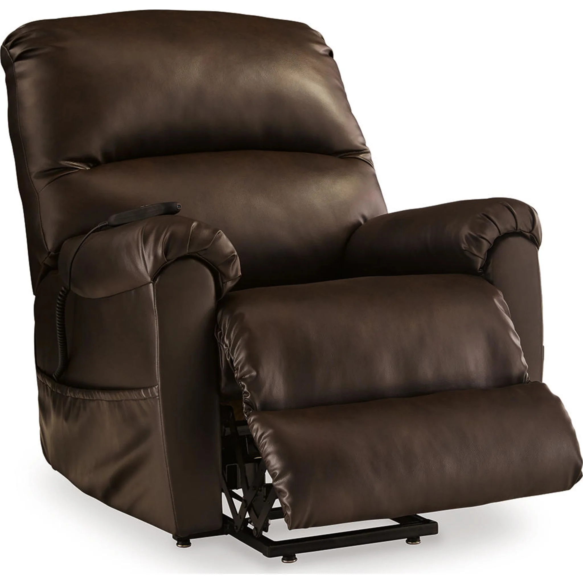Shadowboxer Power Lift Recliner - Chocolate - Image 2