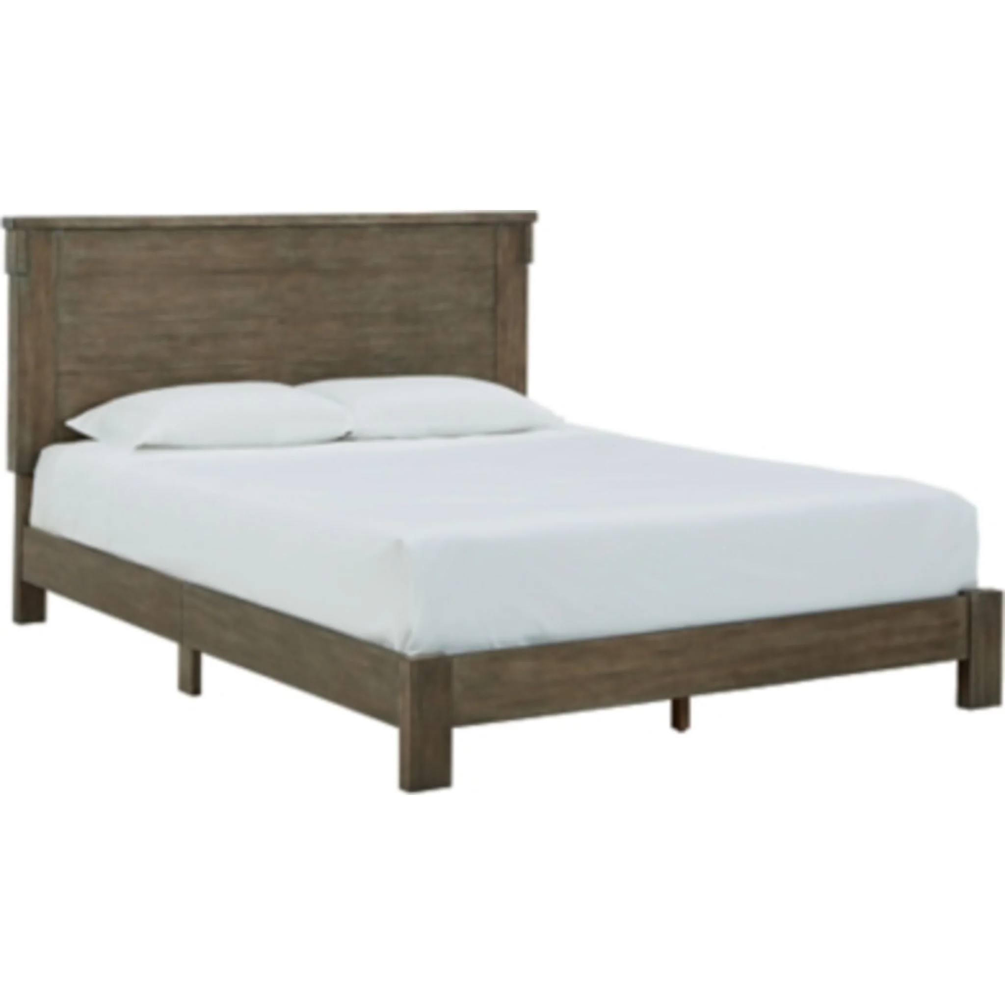 Shamryn 3 Piece King Panel Bed - Grayish Brown - Image 3