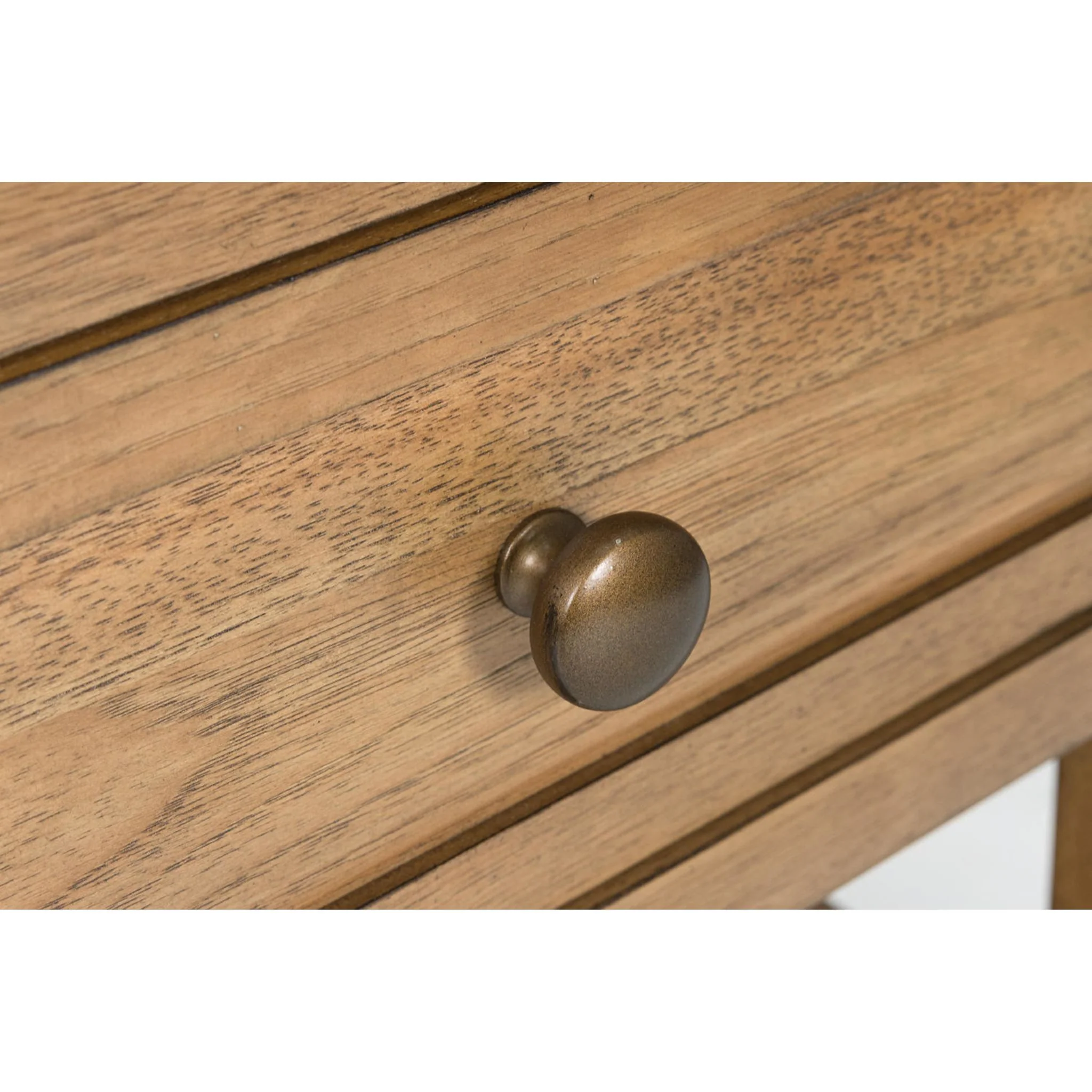 Sharlance Rectangle Lift Cocktail Table - Light Brown - Image 4