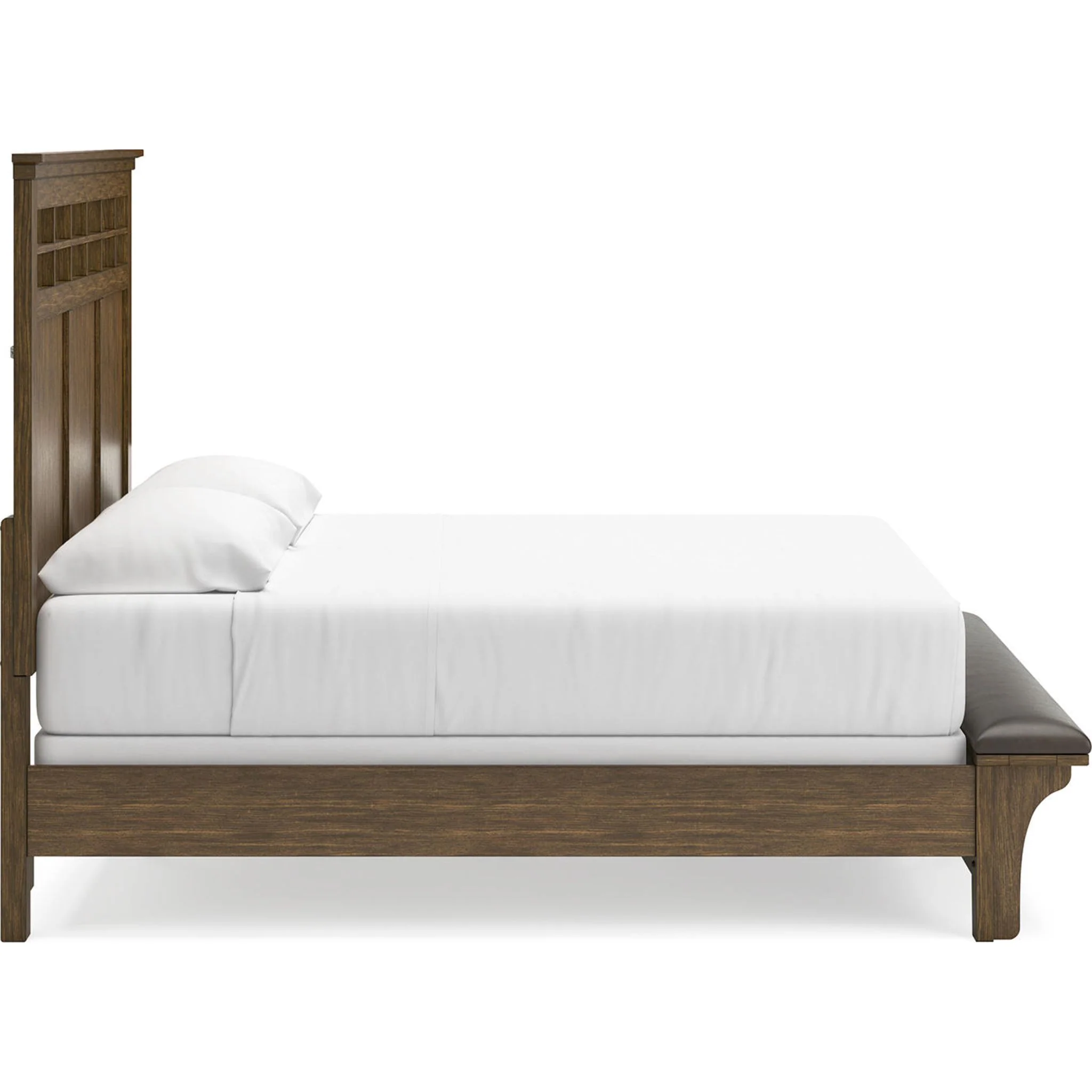 Shawbeck Panel Bed - Dark Brown - Image 15