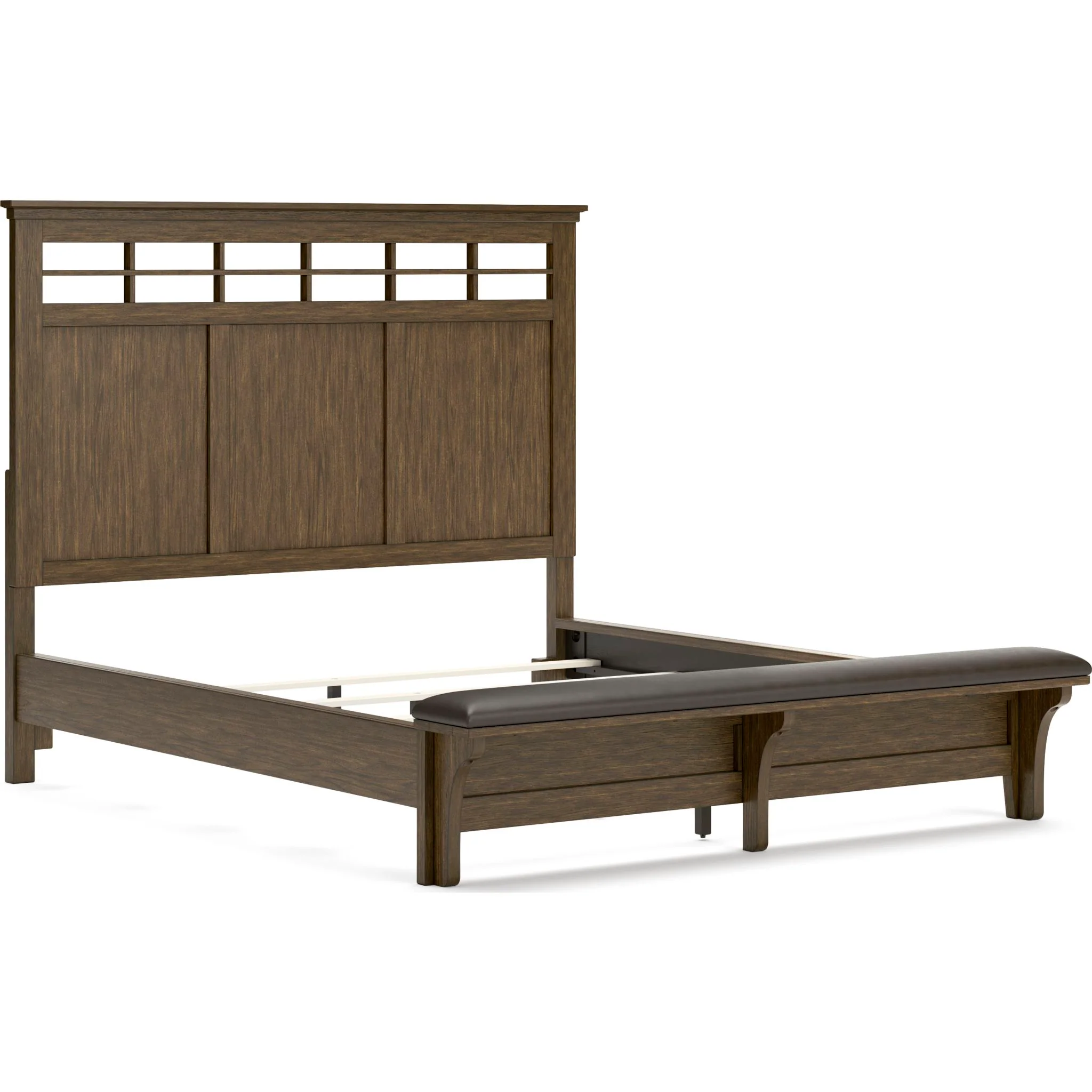 Shawbeck Panel Bed - Dark Brown - Image 16