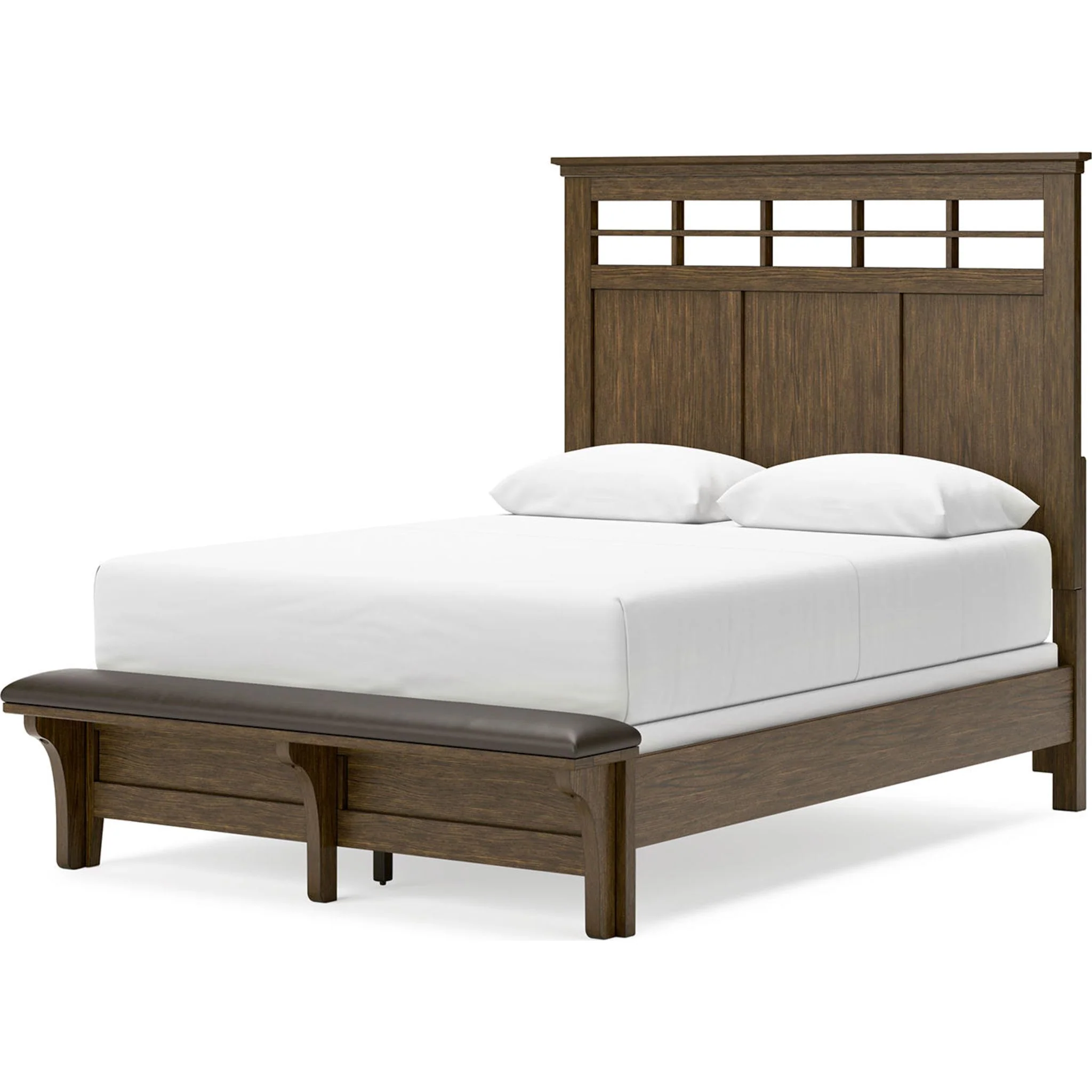 Shawbeck Panel Bed - Dark Brown - Image 2