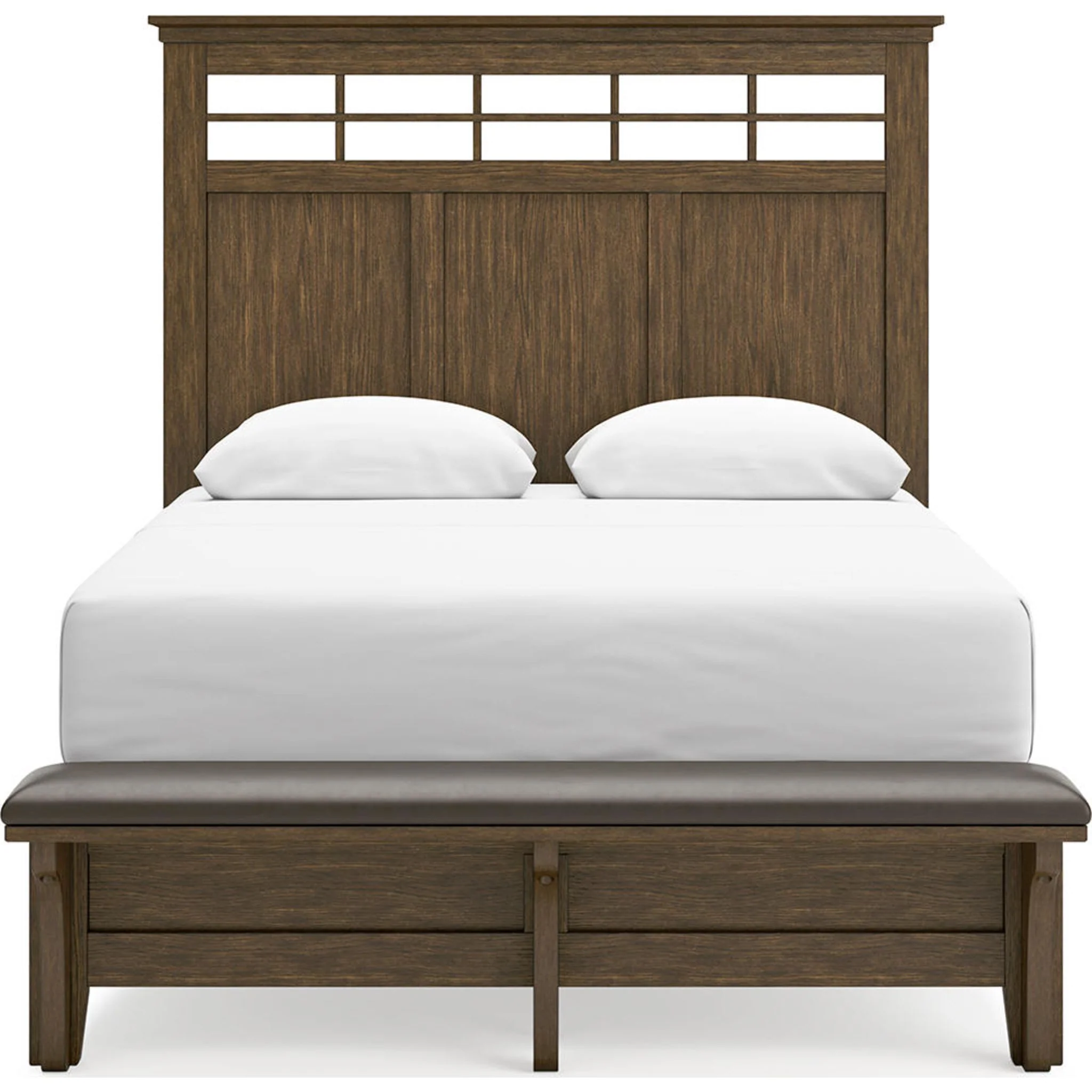 Shawbeck Panel Bed - Dark Brown - Image 5