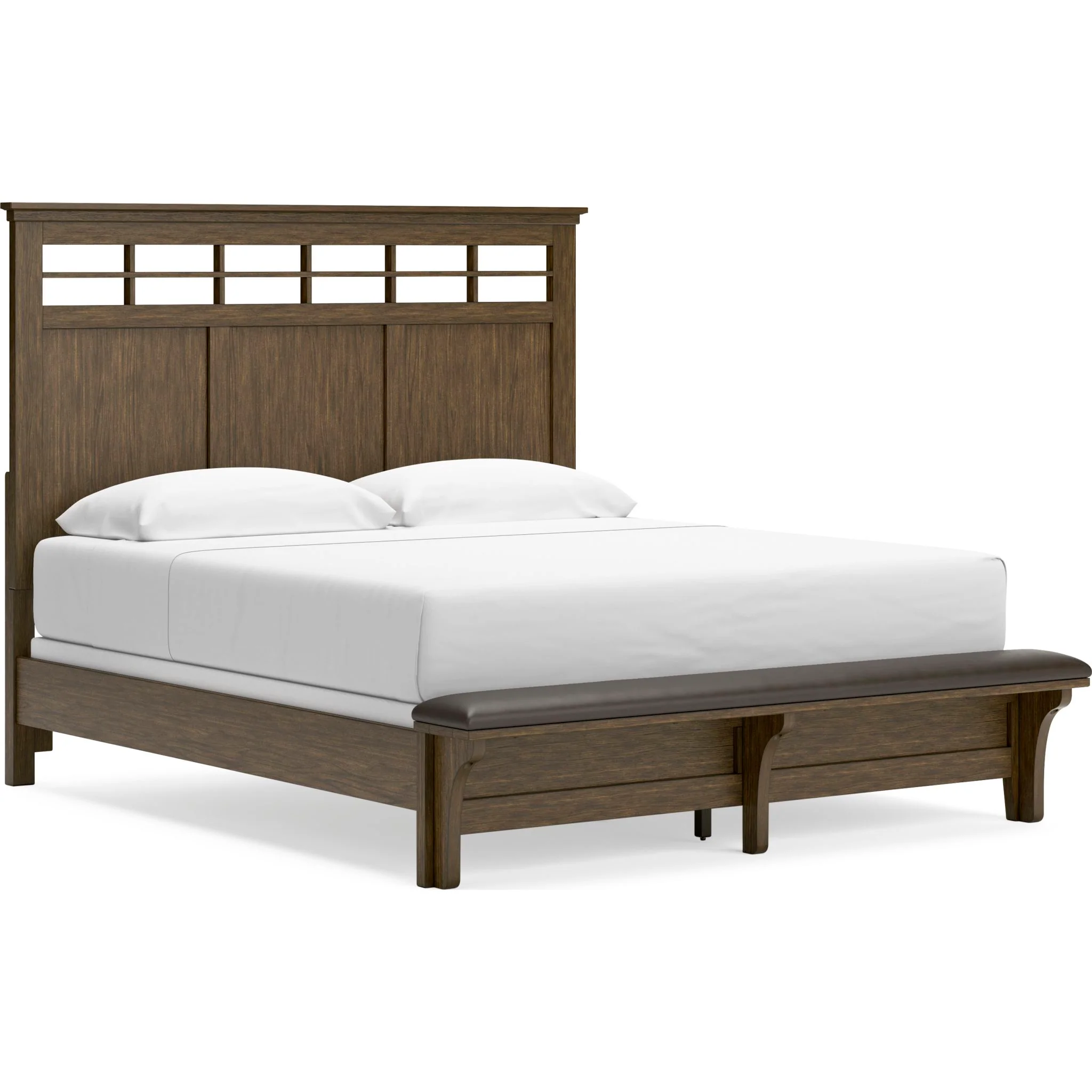 Shawbeck Panel Bed - Dark Brown - Image 9