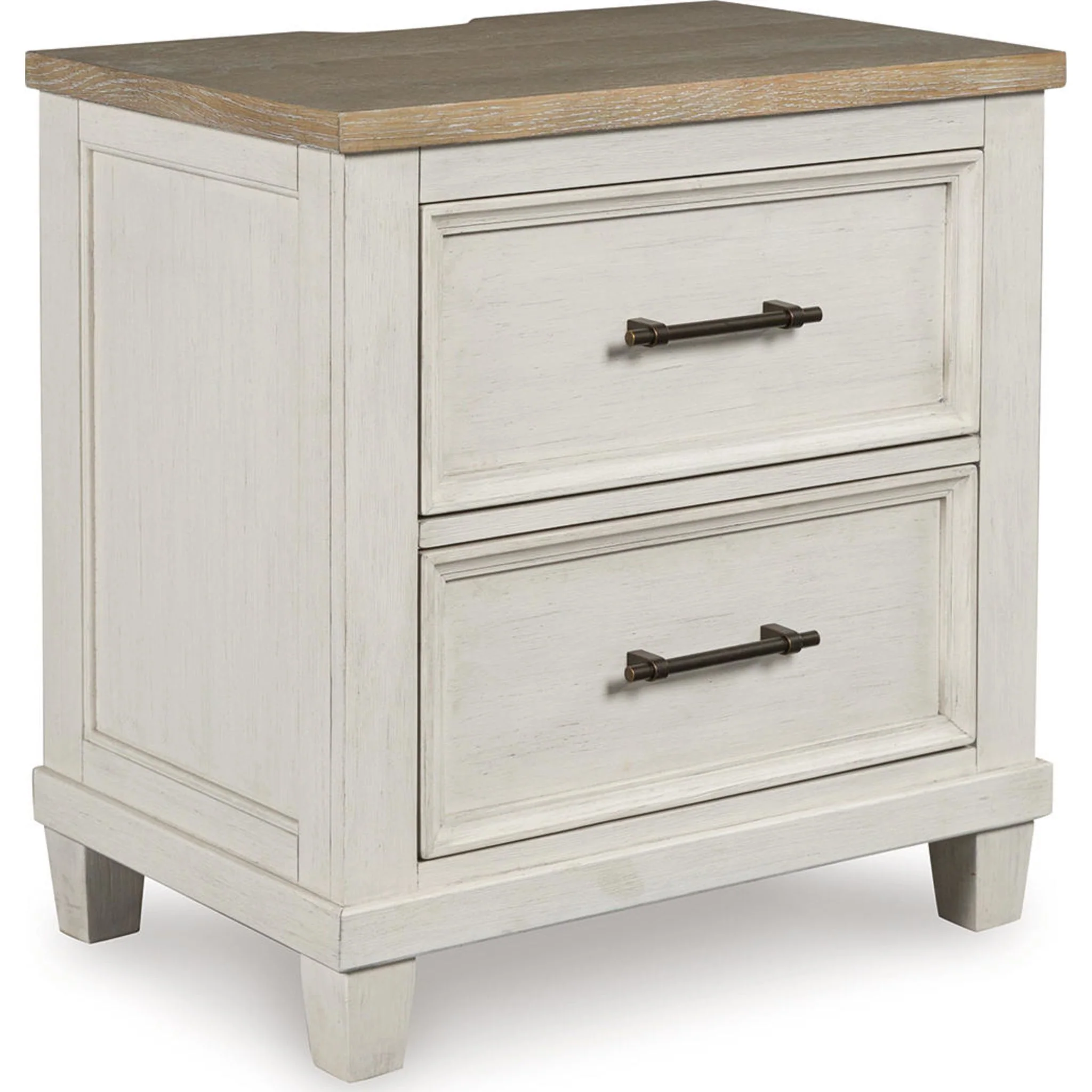 Shaybrock 6 Piece Panel Bedroom - Antique White - Image 23