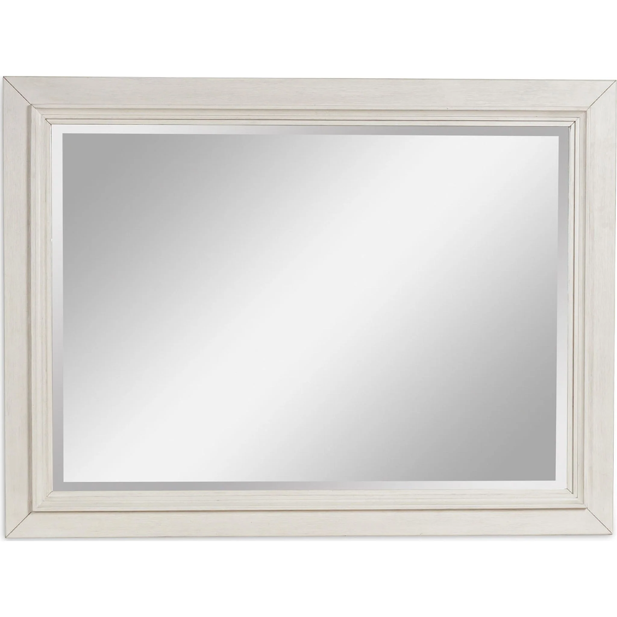 Shaybrock Mirror - Antique White/Brown - Image 2