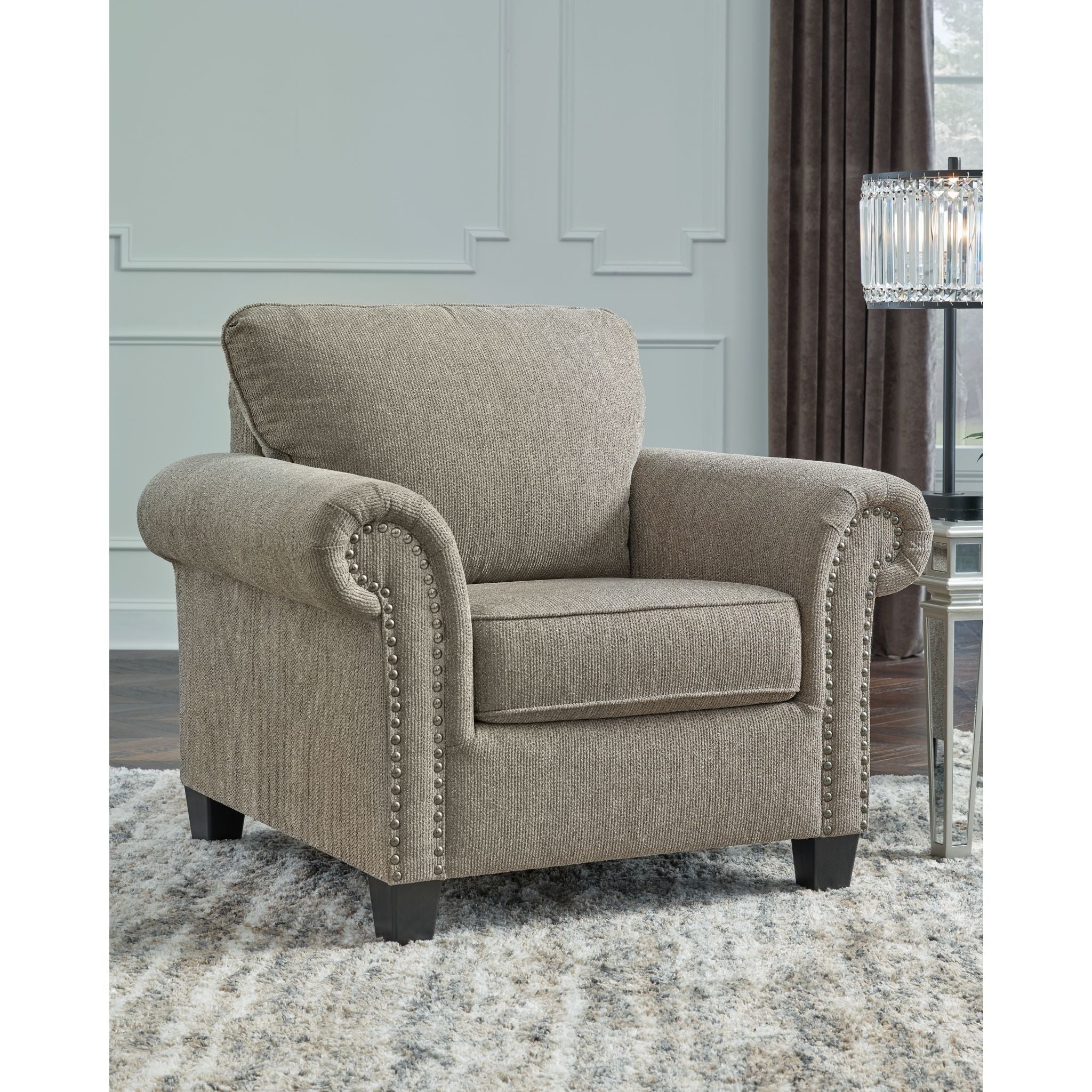Shewsbury Chair - Pewter - Image 2